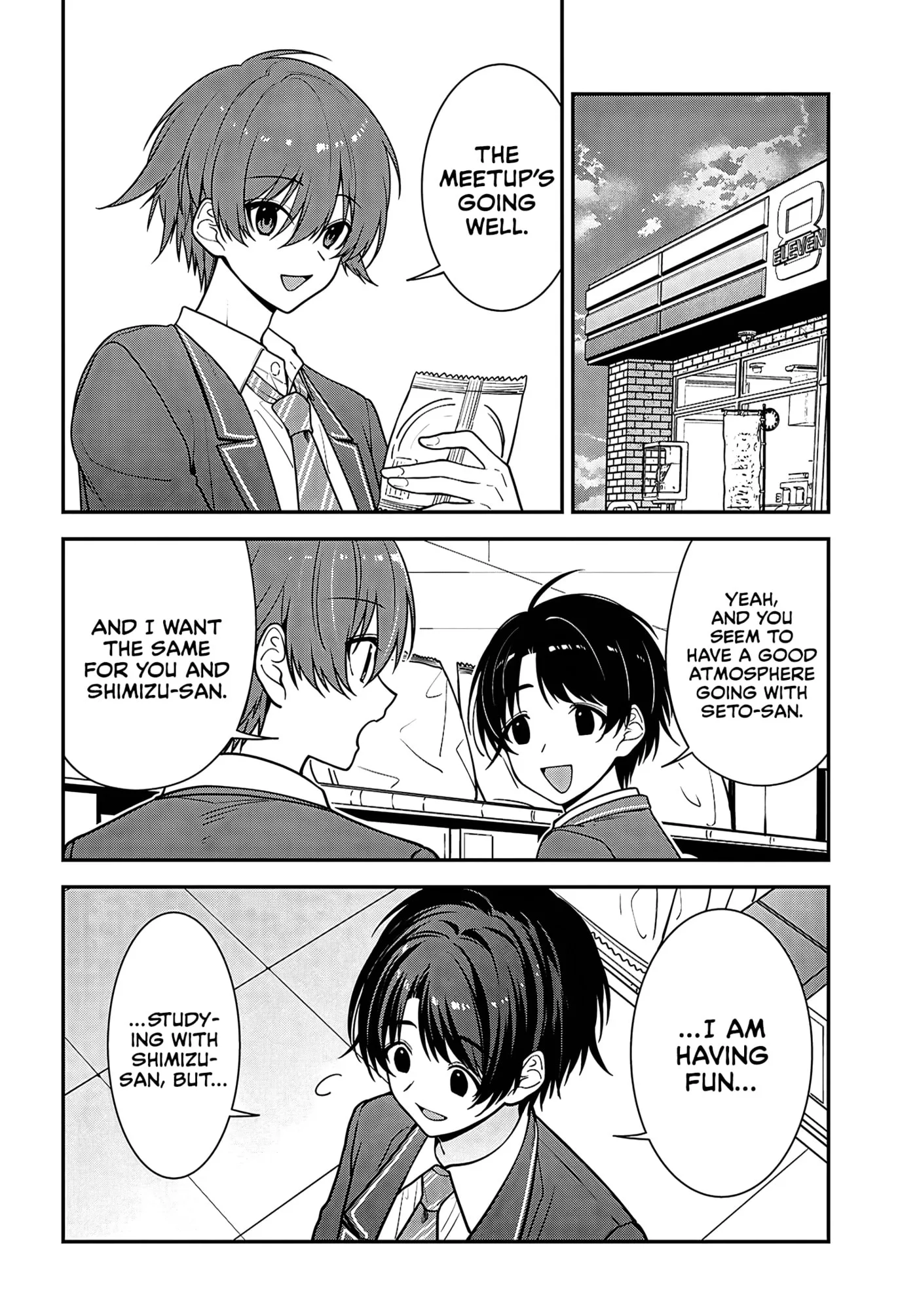 Tonari no Seki no Yankee Shimizu-san ga Kami o Kuroku Sometekita - Chapter 19 - Page 20