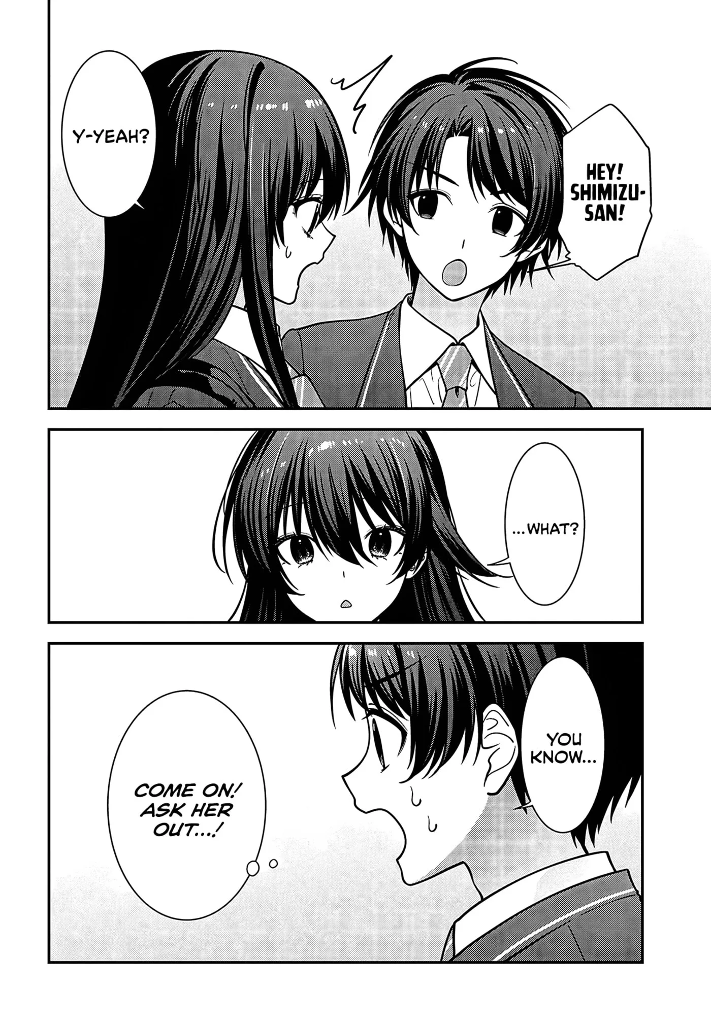Tonari no Seki no Yankee Shimizu-san ga Kami o Kuroku Sometekita - Chapter 19 - Page 26