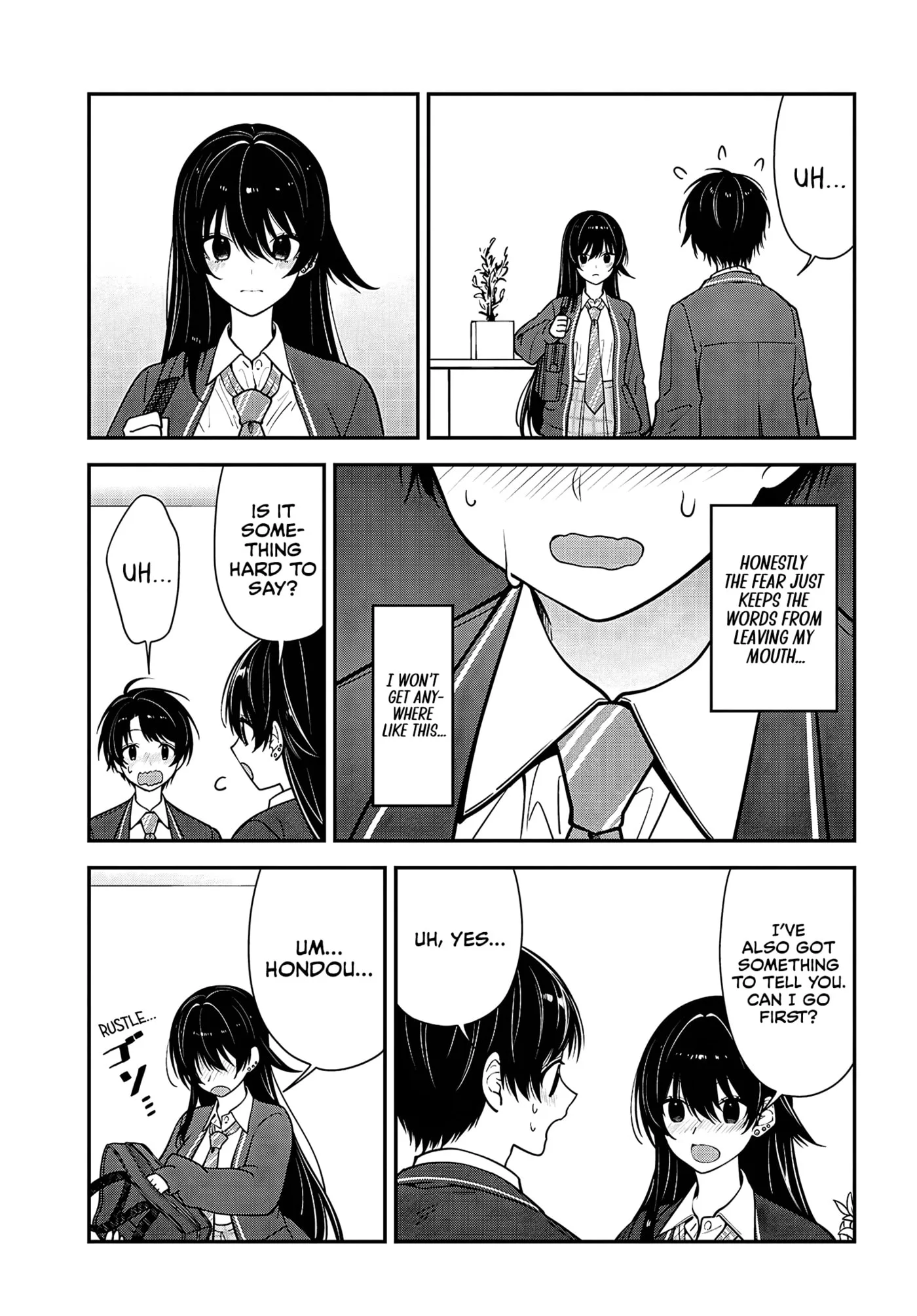 Tonari no Seki no Yankee Shimizu-san ga Kami o Kuroku Sometekita - Chapter 19 - Page 27
