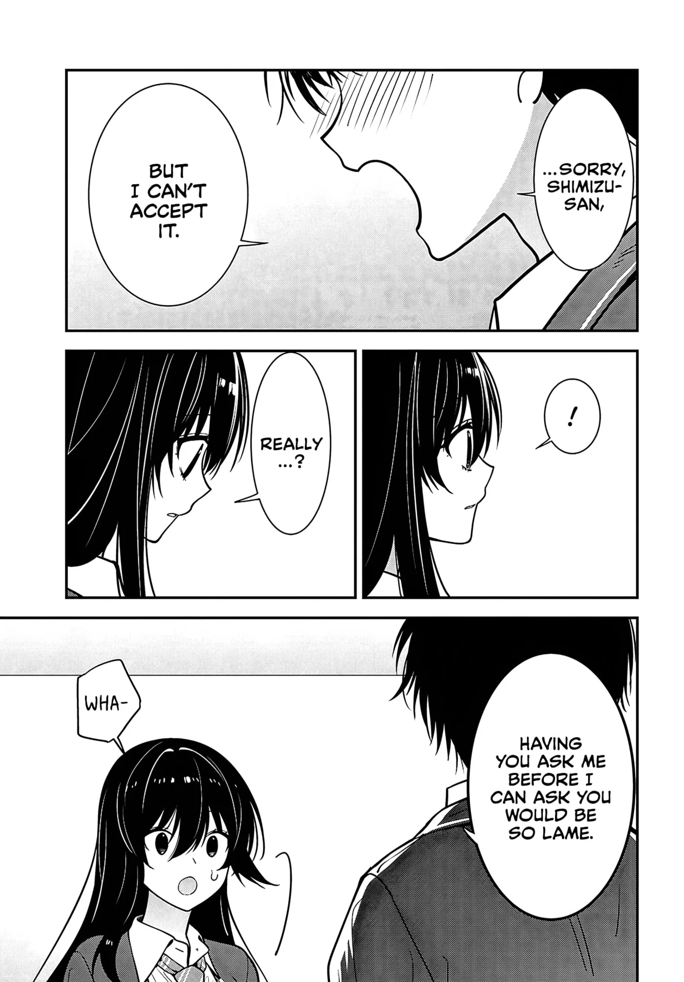 Tonari no Seki no Yankee Shimizu-san ga Kami o Kuroku Sometekita - Chapter 19 - Page 30