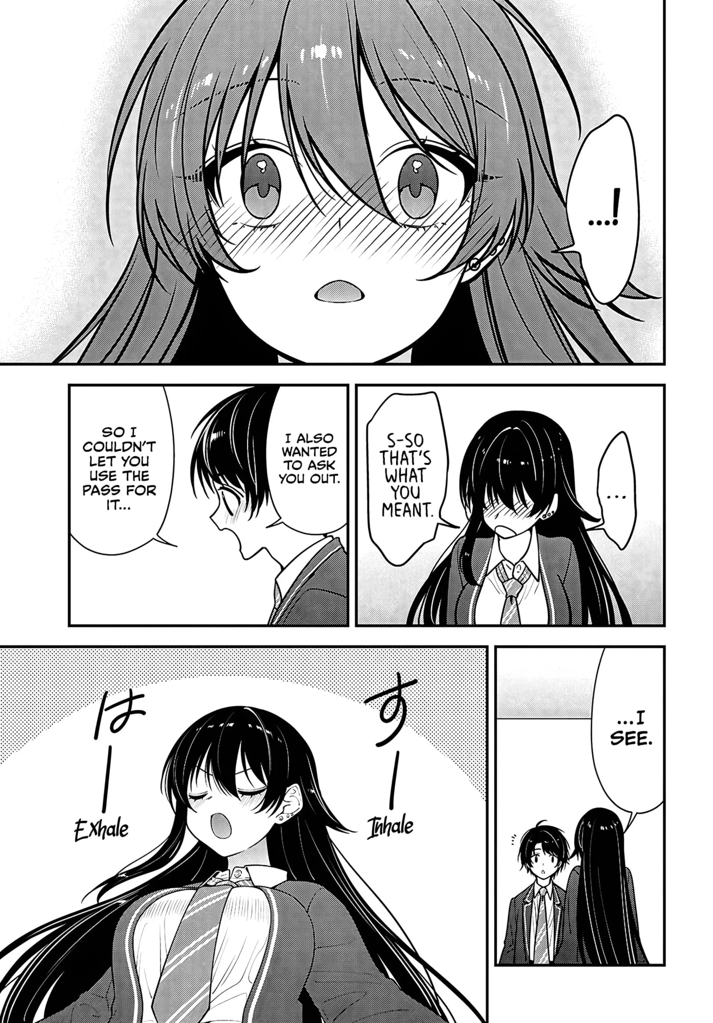 Tonari no Seki no Yankee Shimizu-san ga Kami o Kuroku Sometekita - Chapter 19 - Page 32