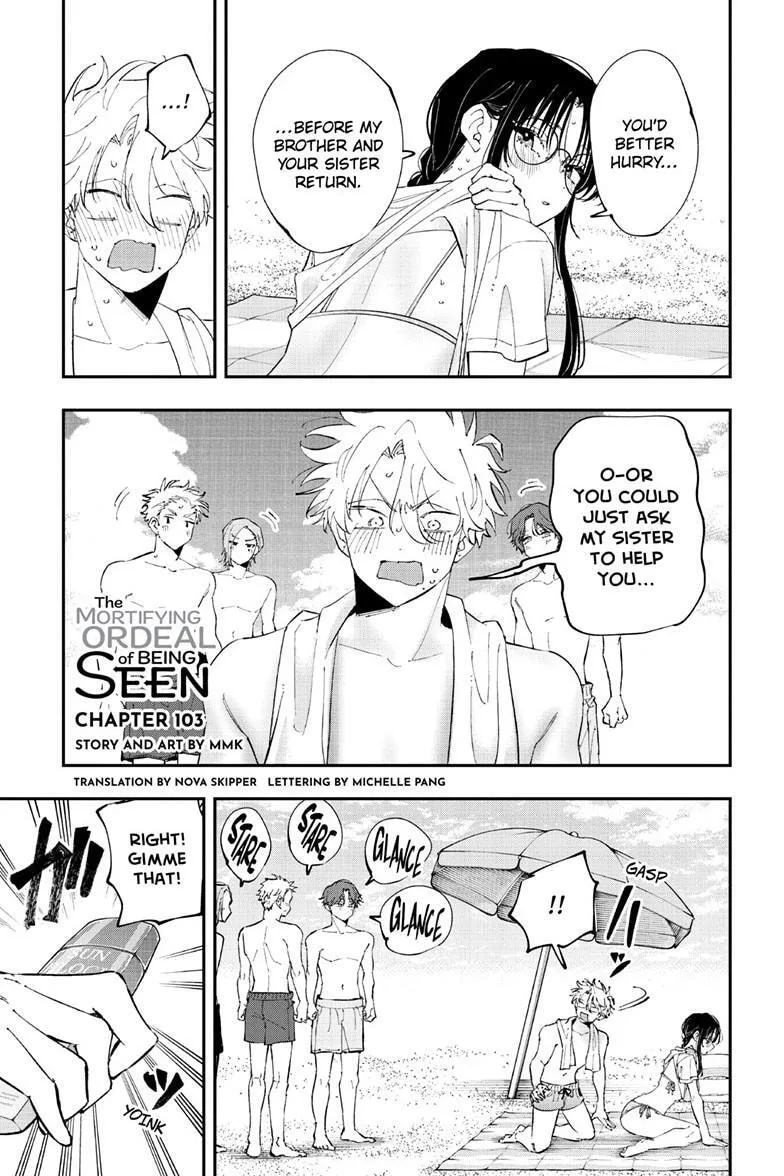Tonari no Seki no Yatsu ga Souiu Me de Mitekuru - Chapter 103 - Page 1