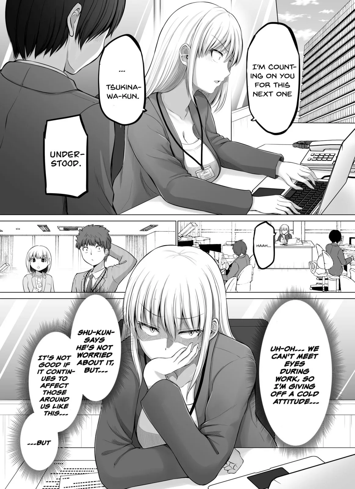 A Scary Boss, But From Now on She's Going to Be Happier and Happier - Chapter 56 - Page 1