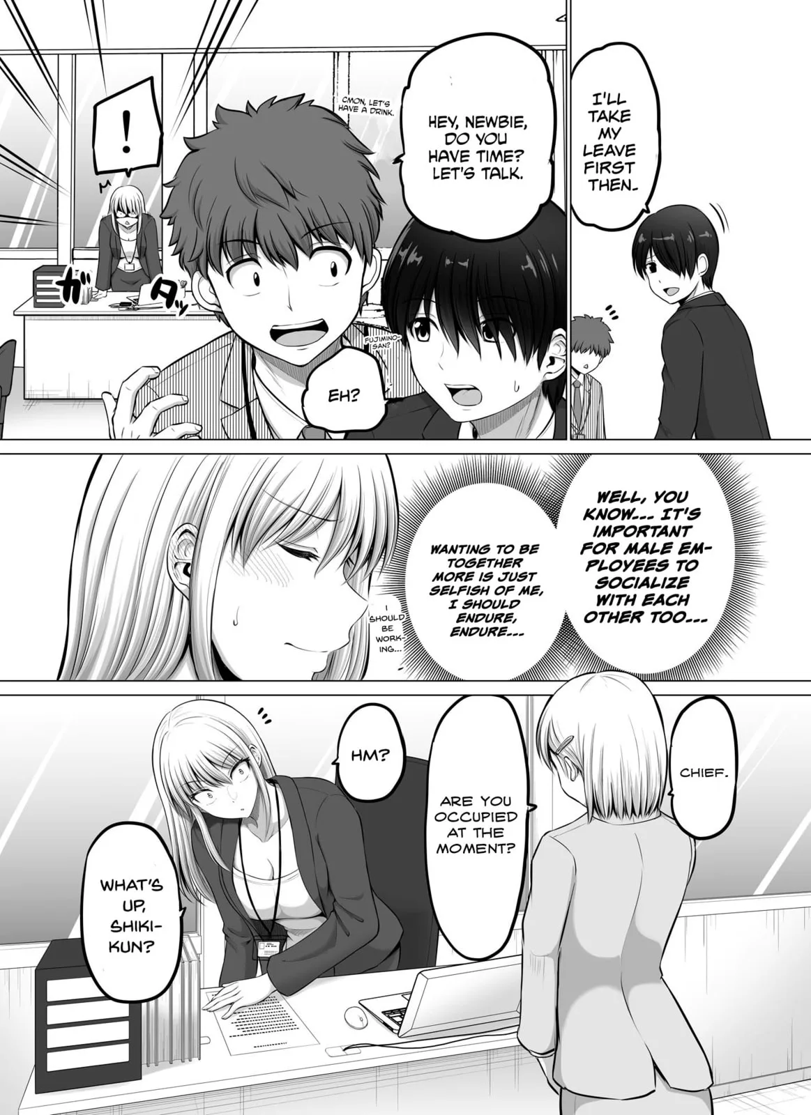 A Scary Boss, But From Now on She's Going to Be Happier and Happier - Chapter 56 - Page 3