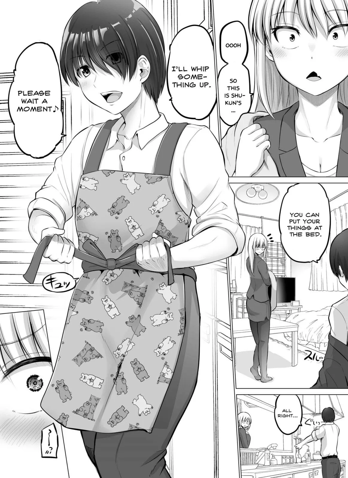 A Scary Boss, But From Now on She's Going to Be Happier and Happier - Chapter 65 - Page 1