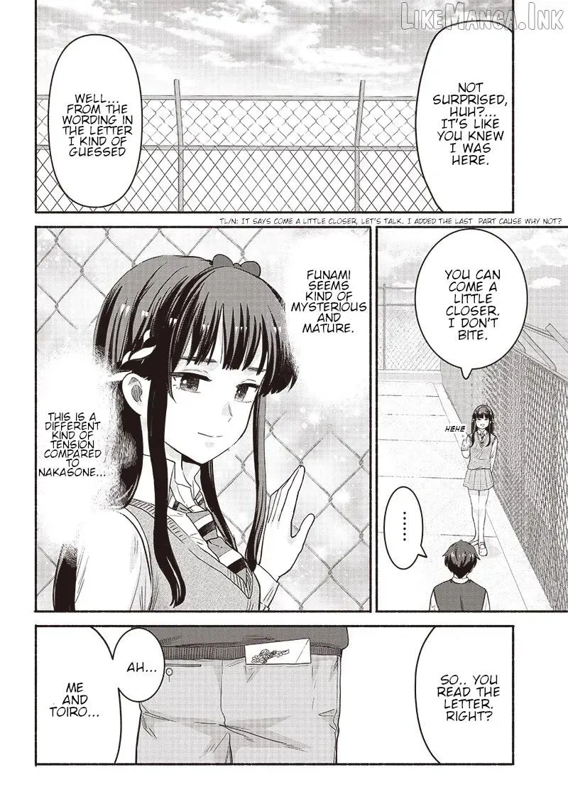 Nee, Mou Isso Tsukiacchau? Osananajimi no Bishoujo ni Tanomarete, Camo Kareshi Hajimemashita - Chapter 38 - Page 8