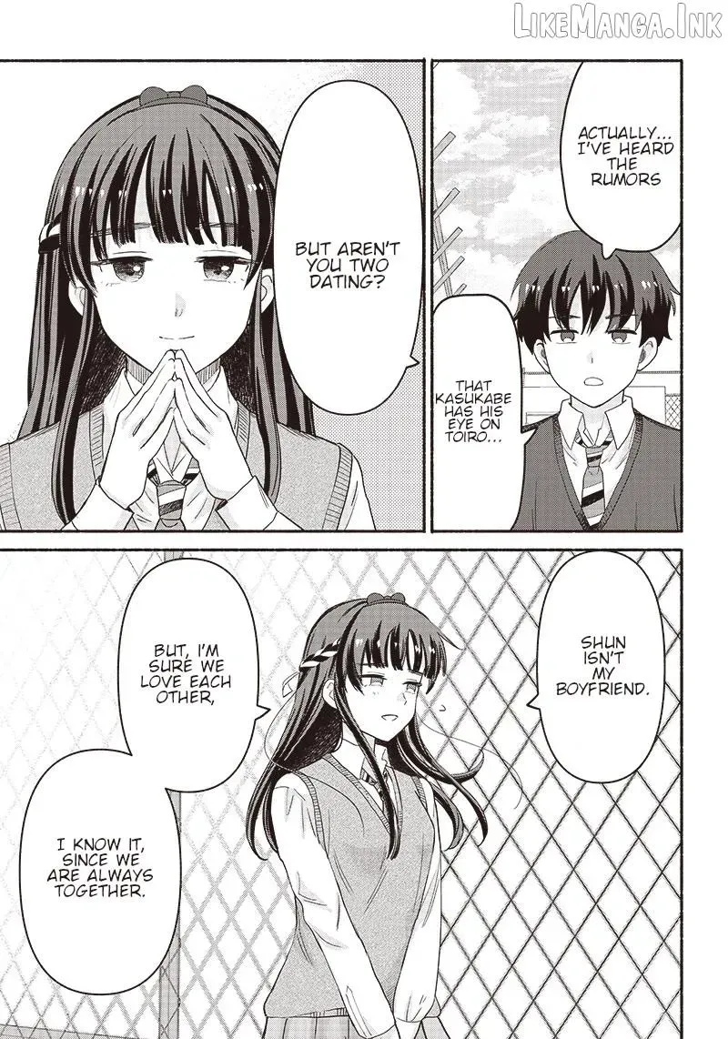 Nee, Mou Isso Tsukiacchau? Osananajimi no Bishoujo ni Tanomarete, Camo Kareshi Hajimemashita - Chapter 38 - Page 13
