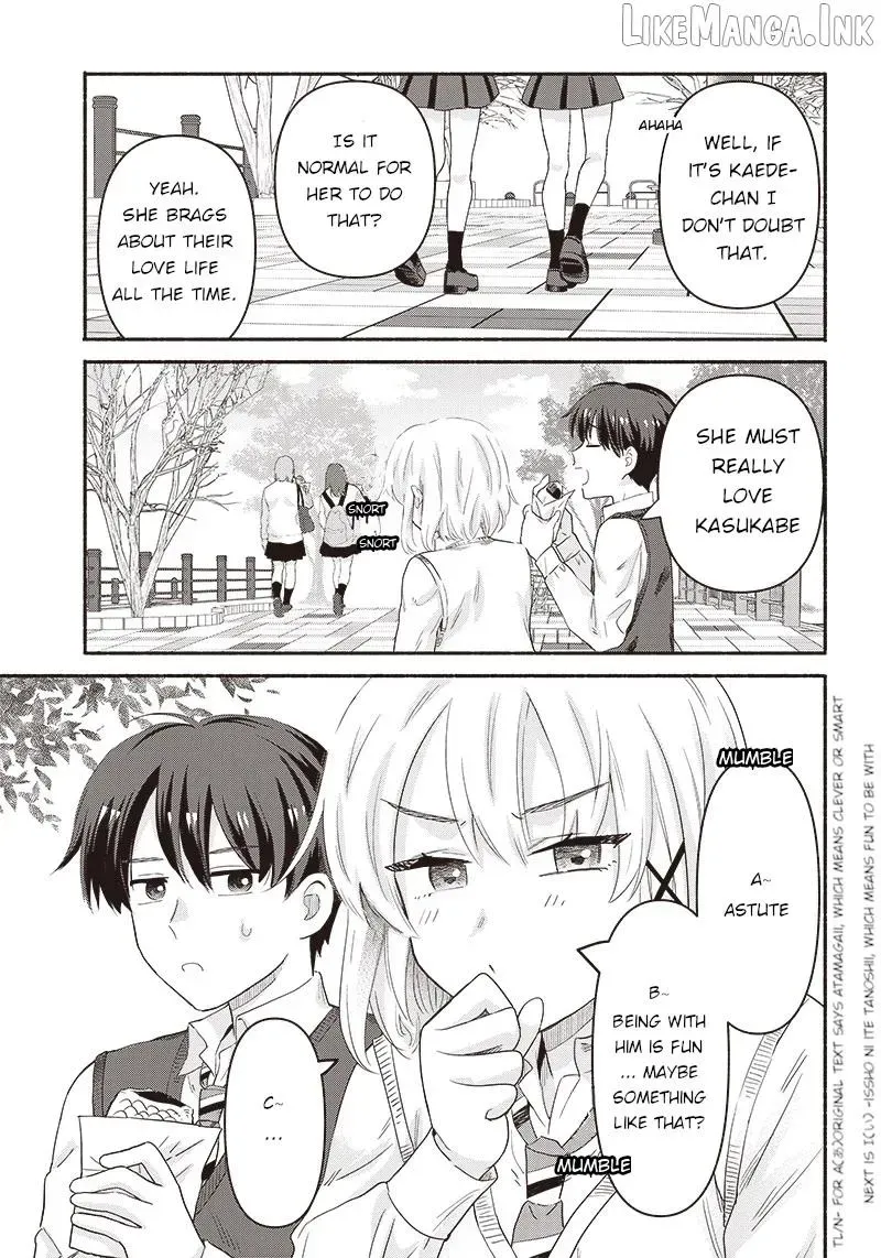 Nee, Mou Isso Tsukiacchau? Osananajimi no Bishoujo ni Tanomarete, Camo Kareshi Hajimemashita - Chapter 39 - Page 7