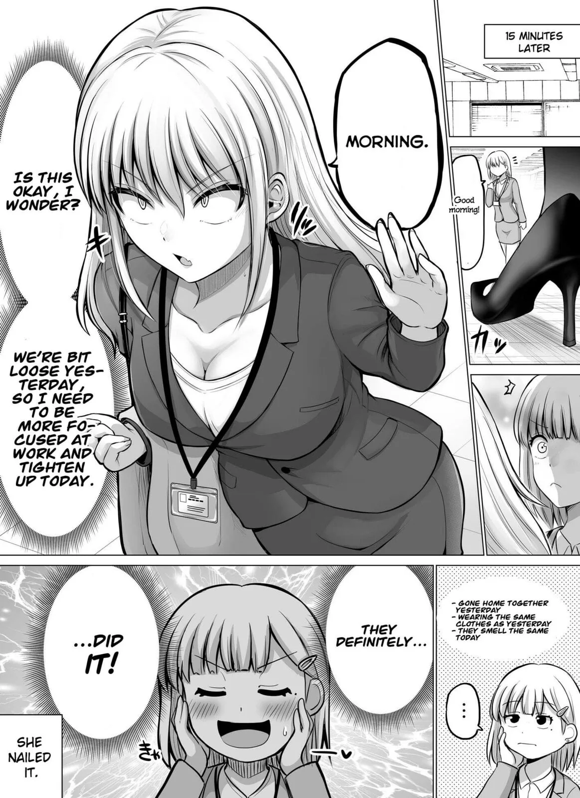 A Scary Boss, But From Now on She's Going to Be Happier and Happier - Chapter 69 - Page 2