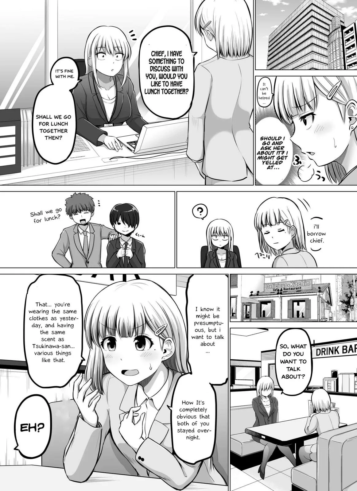 A Scary Boss, But From Now on She's Going to Be Happier and Happier - Chapter 70 - Page 1