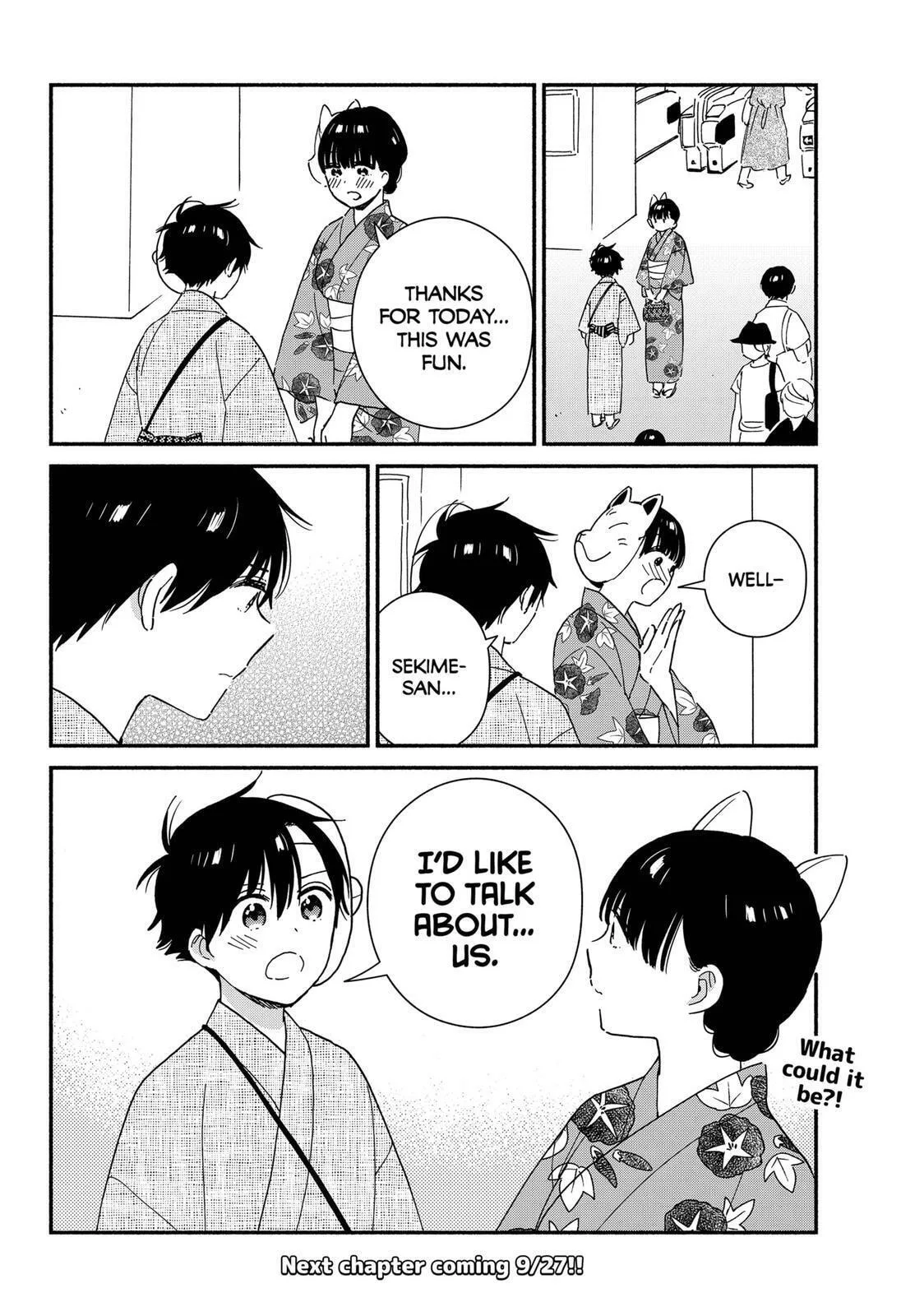 Don't Blush, Sekime-san! - Chapter 27 - Page 12