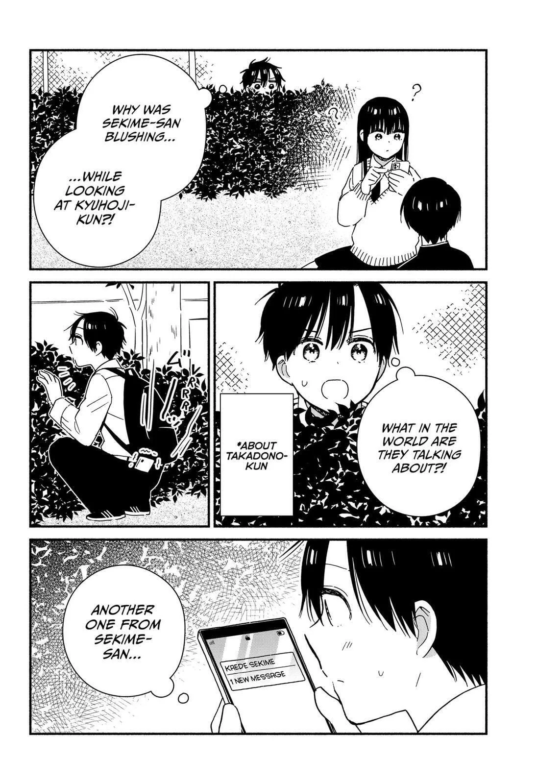 Don't Blush, Sekime-san! - Chapter 34 - Page 12