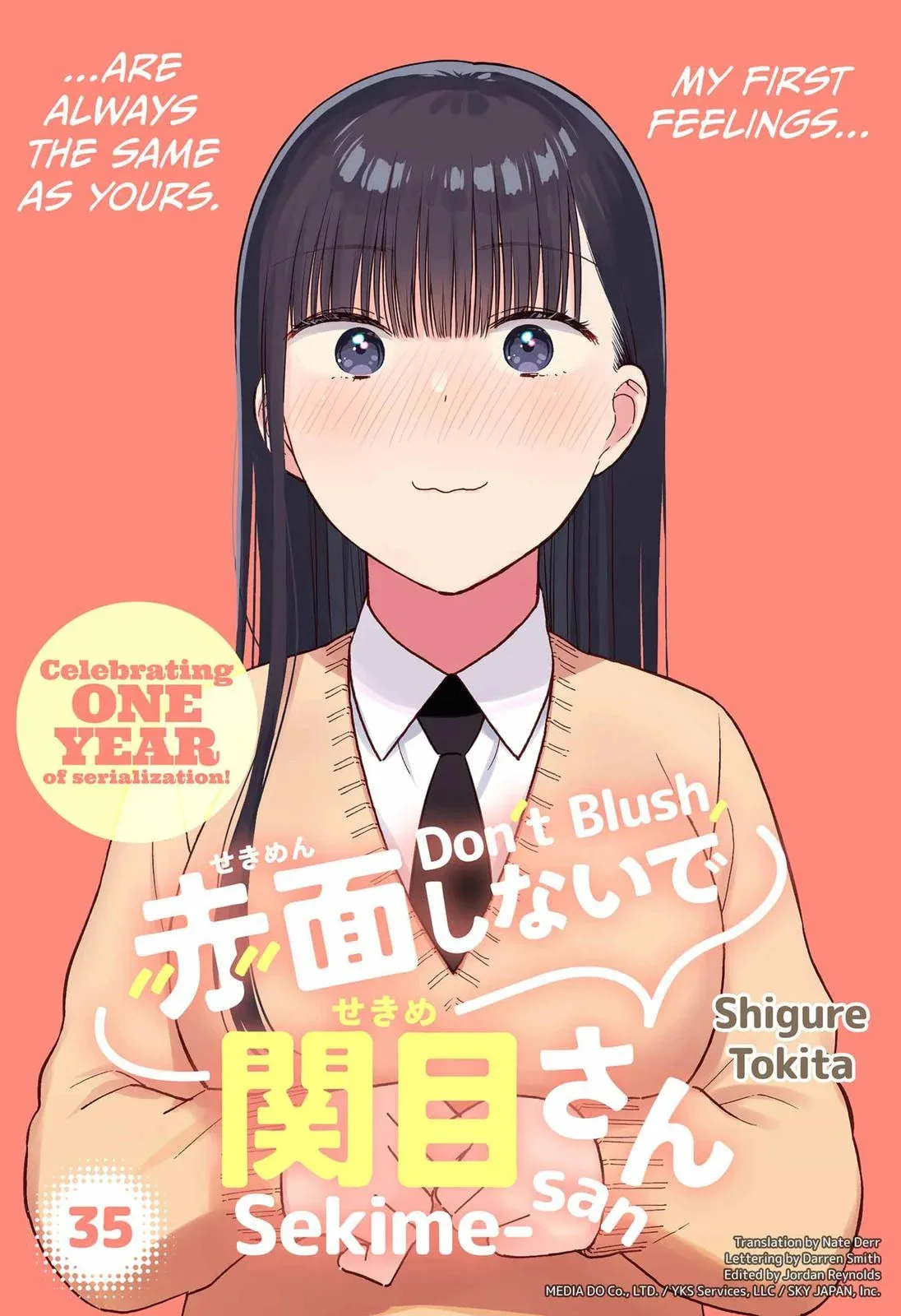Don't Blush, Sekime-san! - Chapter 35 - Page 1