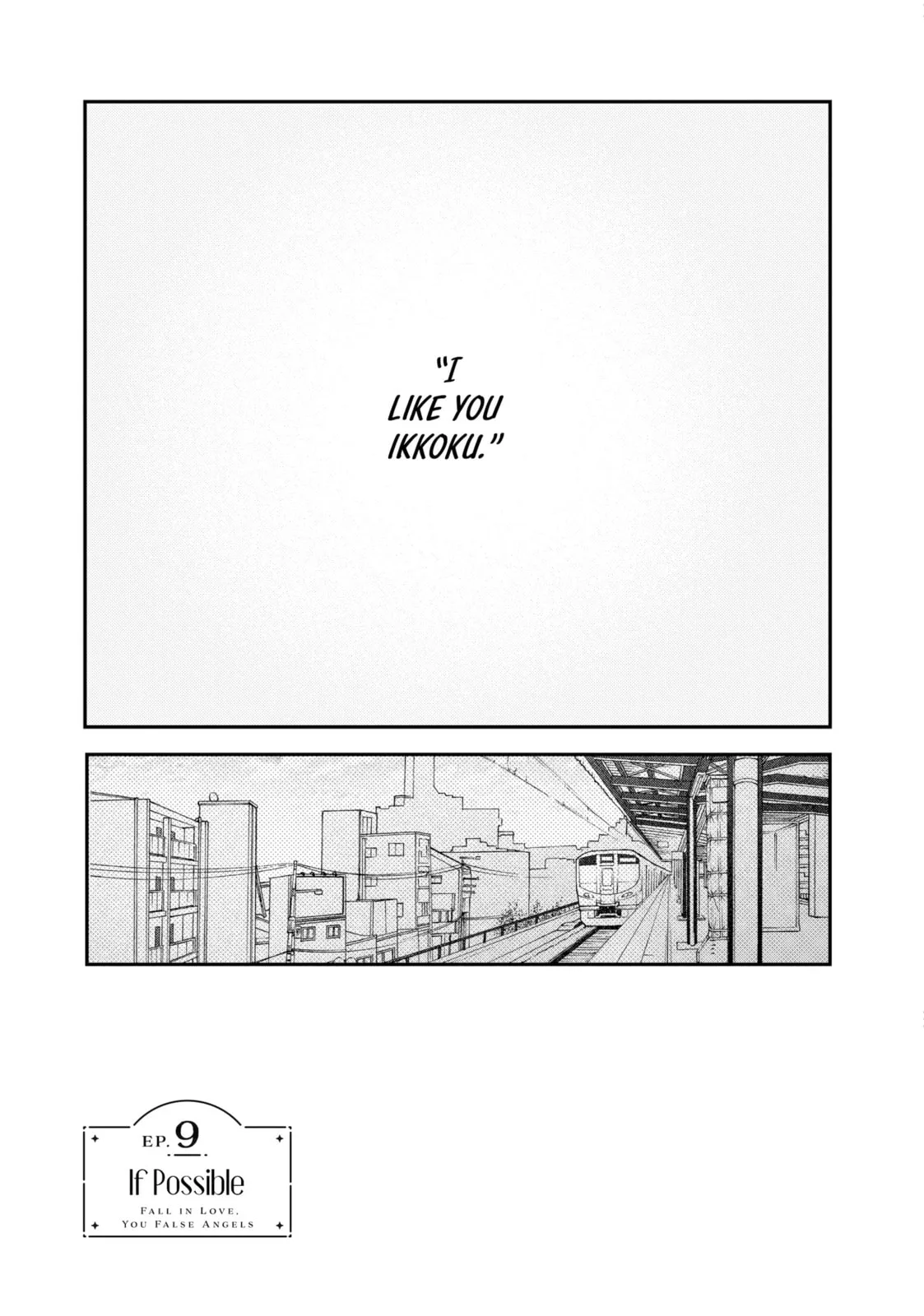 Fall in Love, You False Angels - Chapter 9 - Page 1