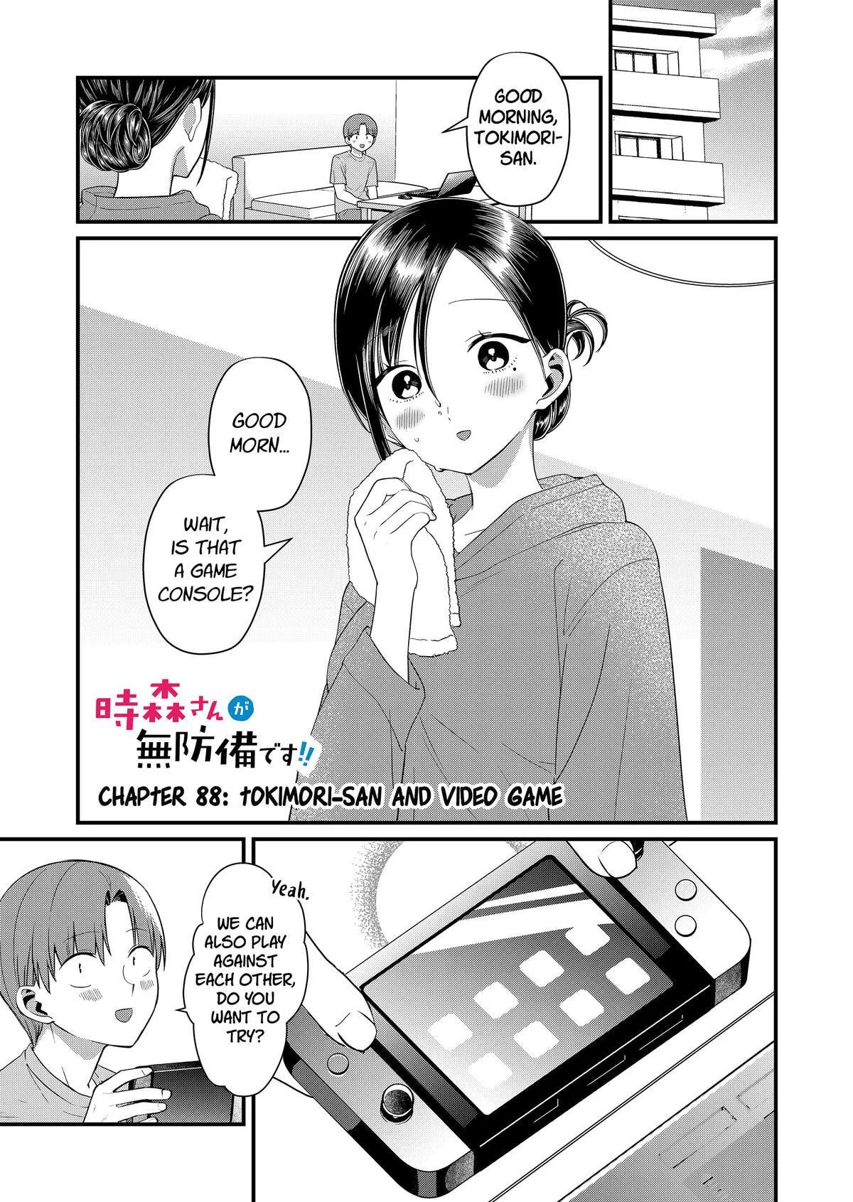 Tokimori-san Is Completely Defenseless!! - Chapter 88 - Page 1
