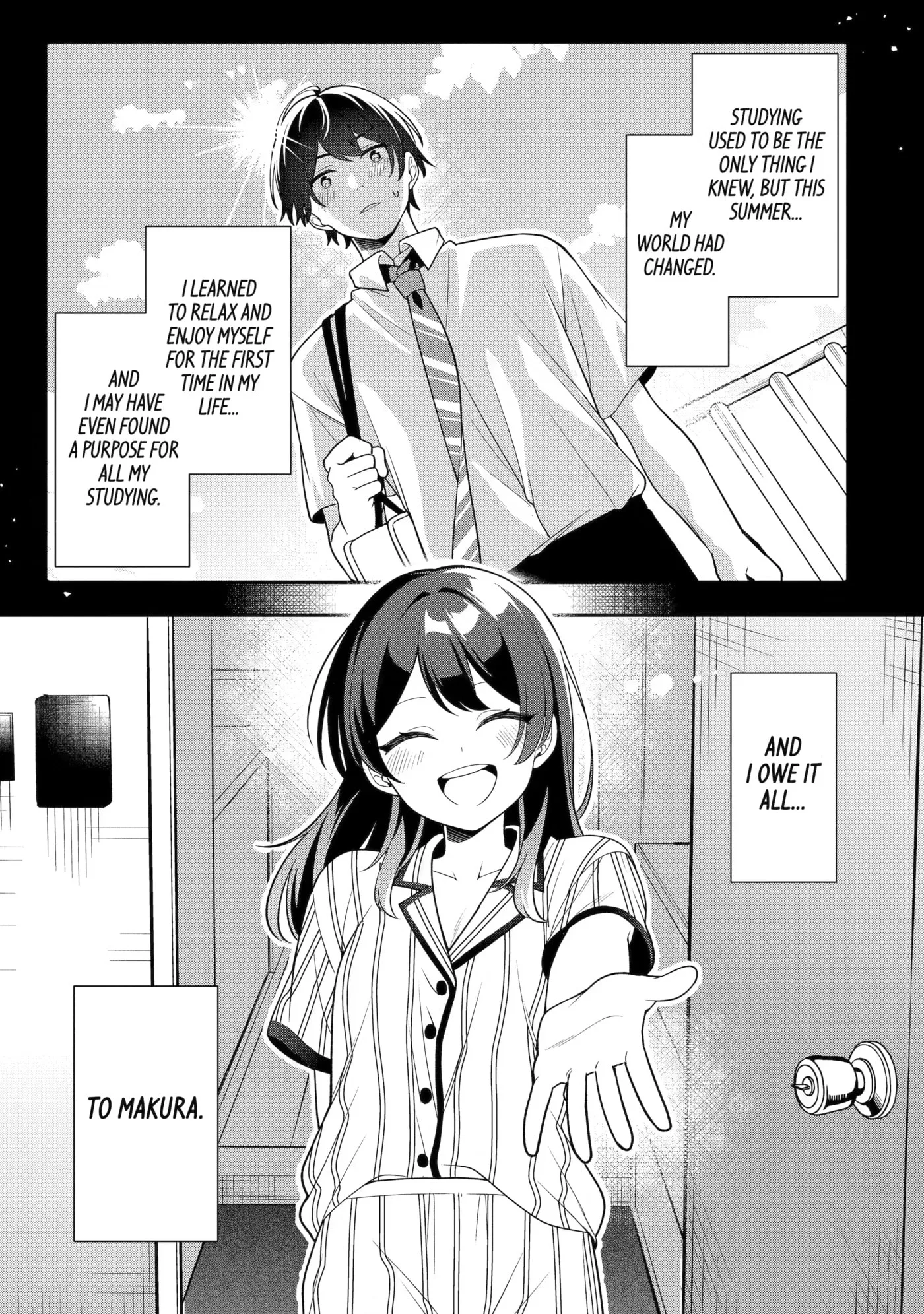 Alone in a Room With a Beautiful Girl in Defenseless Cute Pajamas - Chapter 14 - Page 1