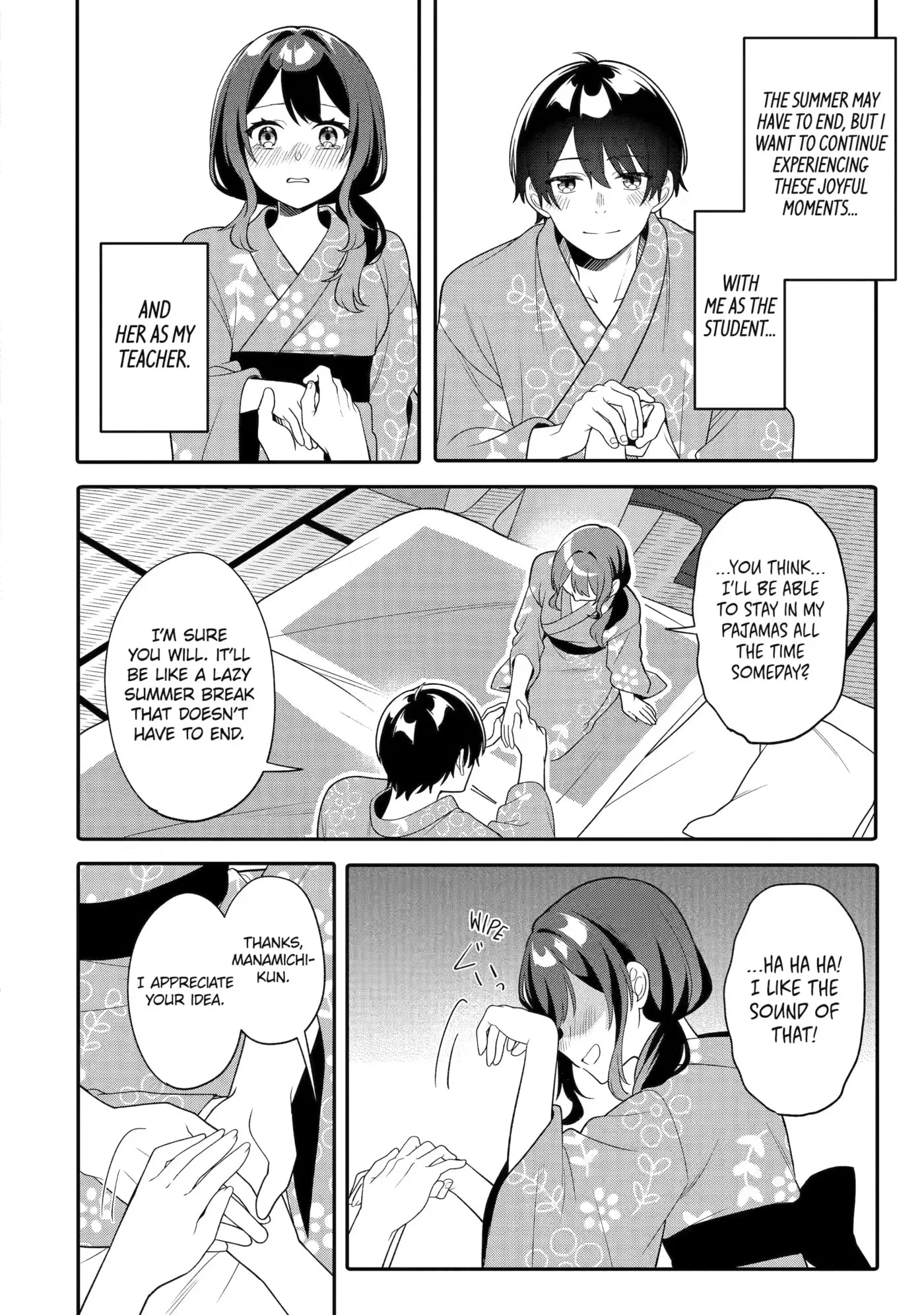 Alone in a Room With a Beautiful Girl in Defenseless Cute Pajamas - Chapter 14 - Page 8