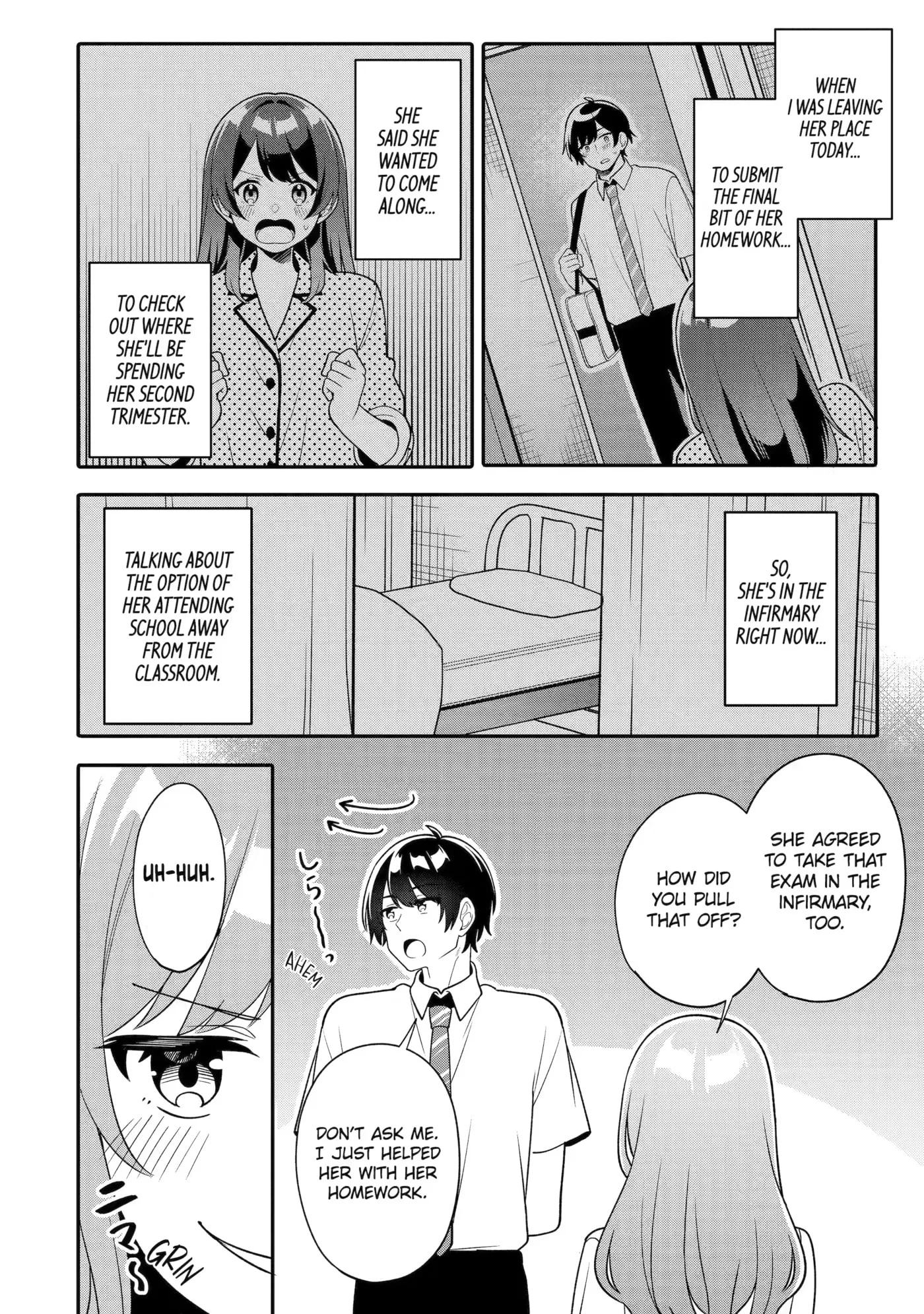 Alone in a Room With a Beautiful Girl in Defenseless Cute Pajamas - Chapter 14 - Page 14