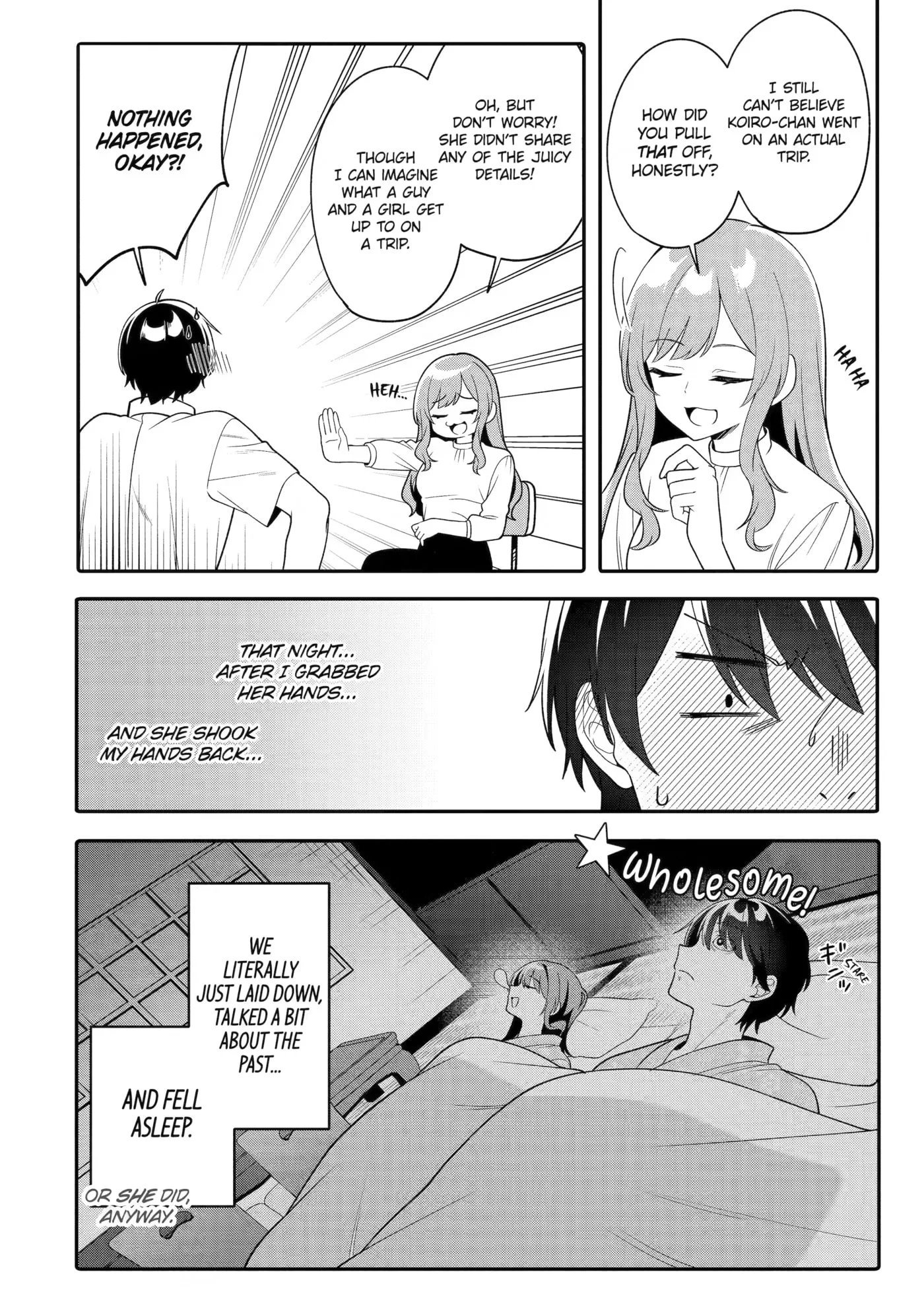 Alone in a Room With a Beautiful Girl in Defenseless Cute Pajamas - Chapter 14 - Page 16