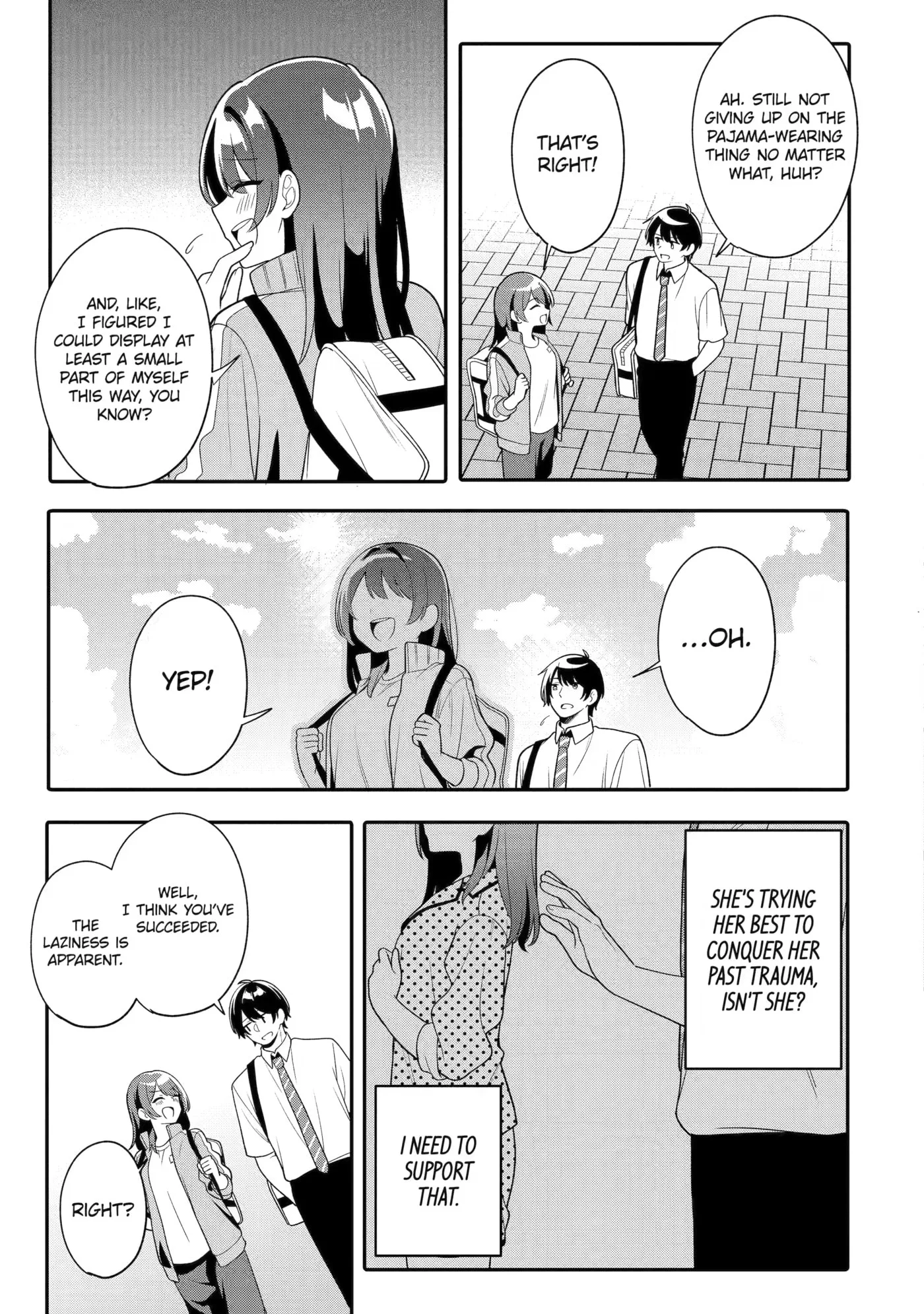 Alone in a Room With a Beautiful Girl in Defenseless Cute Pajamas - Chapter 14 - Page 25