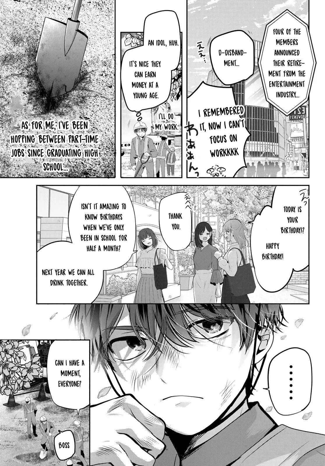 Kimi to Sakura no Hanataba wo - Chapter 1 - Page 9