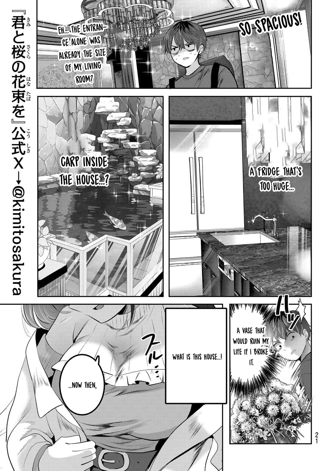 Kimi to Sakura no Hanataba wo - Chapter 1 - Page 19