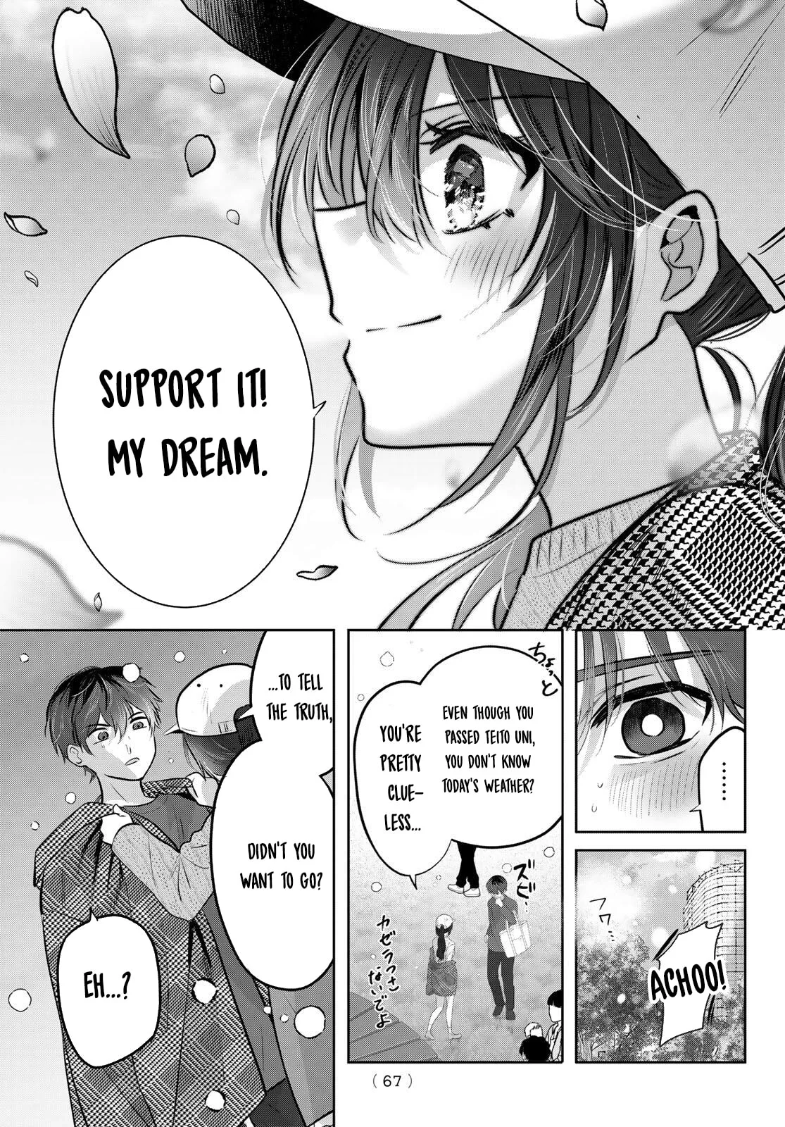 Kimi to Sakura no Hanataba wo - Chapter 1 - Page 65