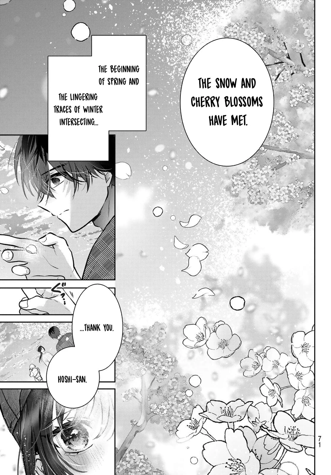 Kimi to Sakura no Hanataba wo - Chapter 1 - Page 69