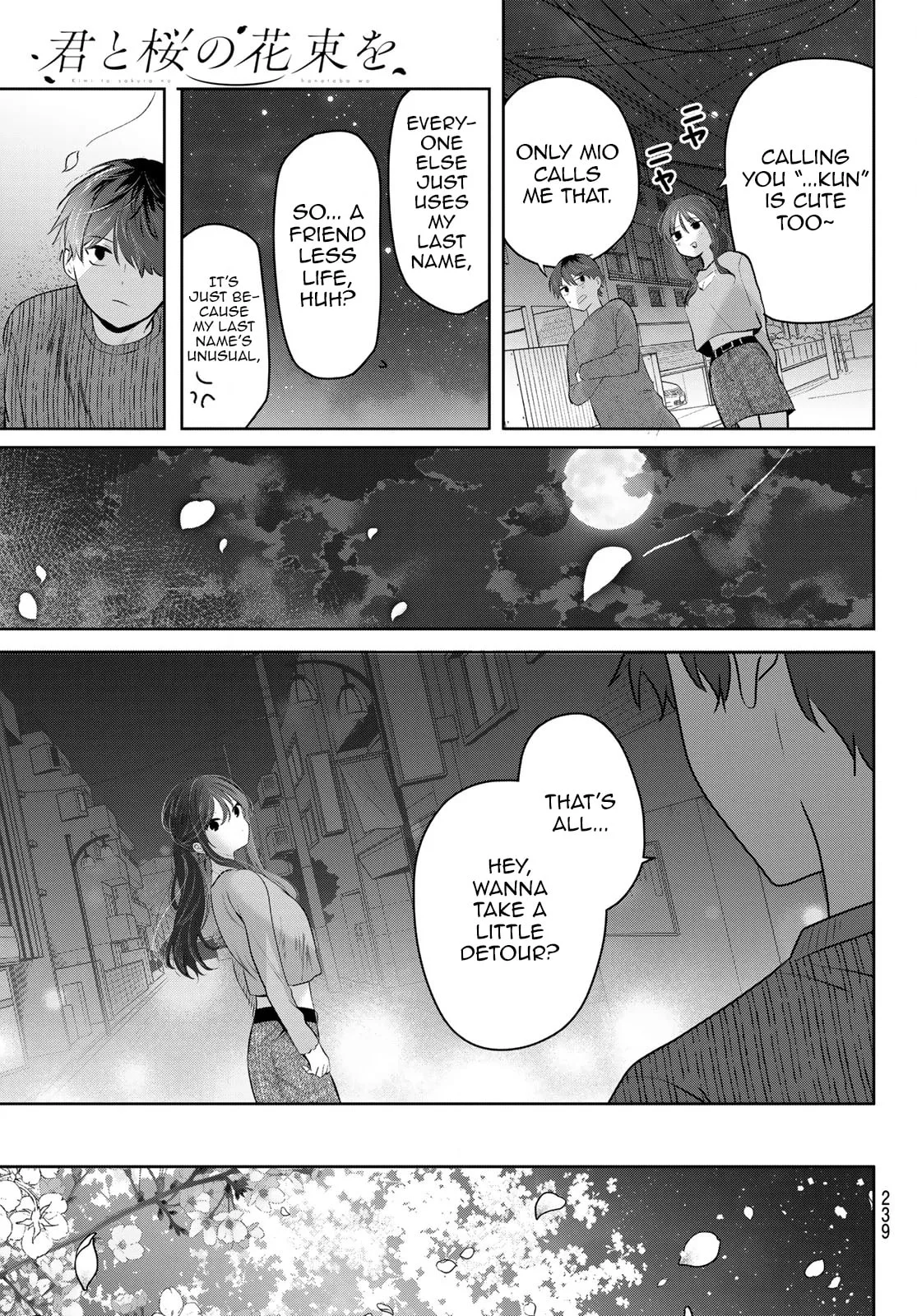 Kimi to Sakura no Hanataba wo - Chapter 2 - Page 37