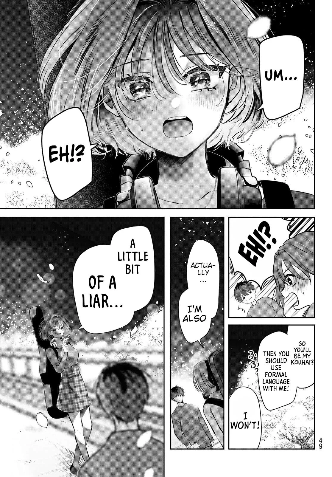 Kimi to Sakura no Hanataba wo - Chapter 3 - Page 9