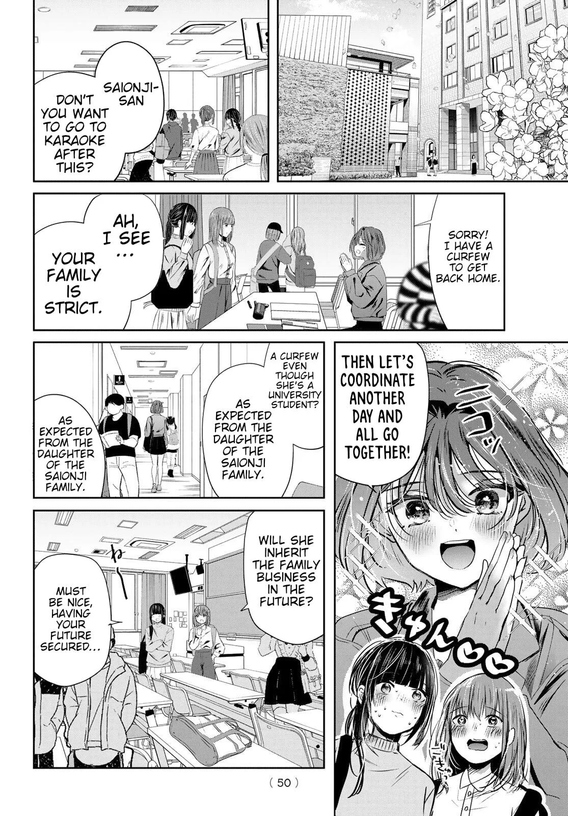 Kimi to Sakura no Hanataba wo - Chapter 3 - Page 10