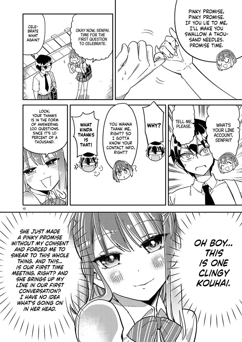 100 Things I Didn’t Know About My Senpai - Chapter 1 - Page 13