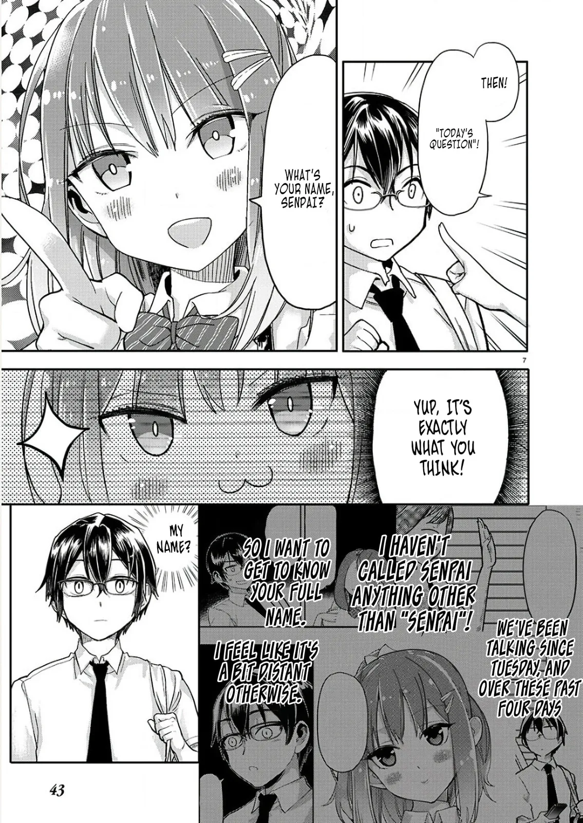 100 Things I Didn’t Know About My Senpai - Chapter 4 - Page 7