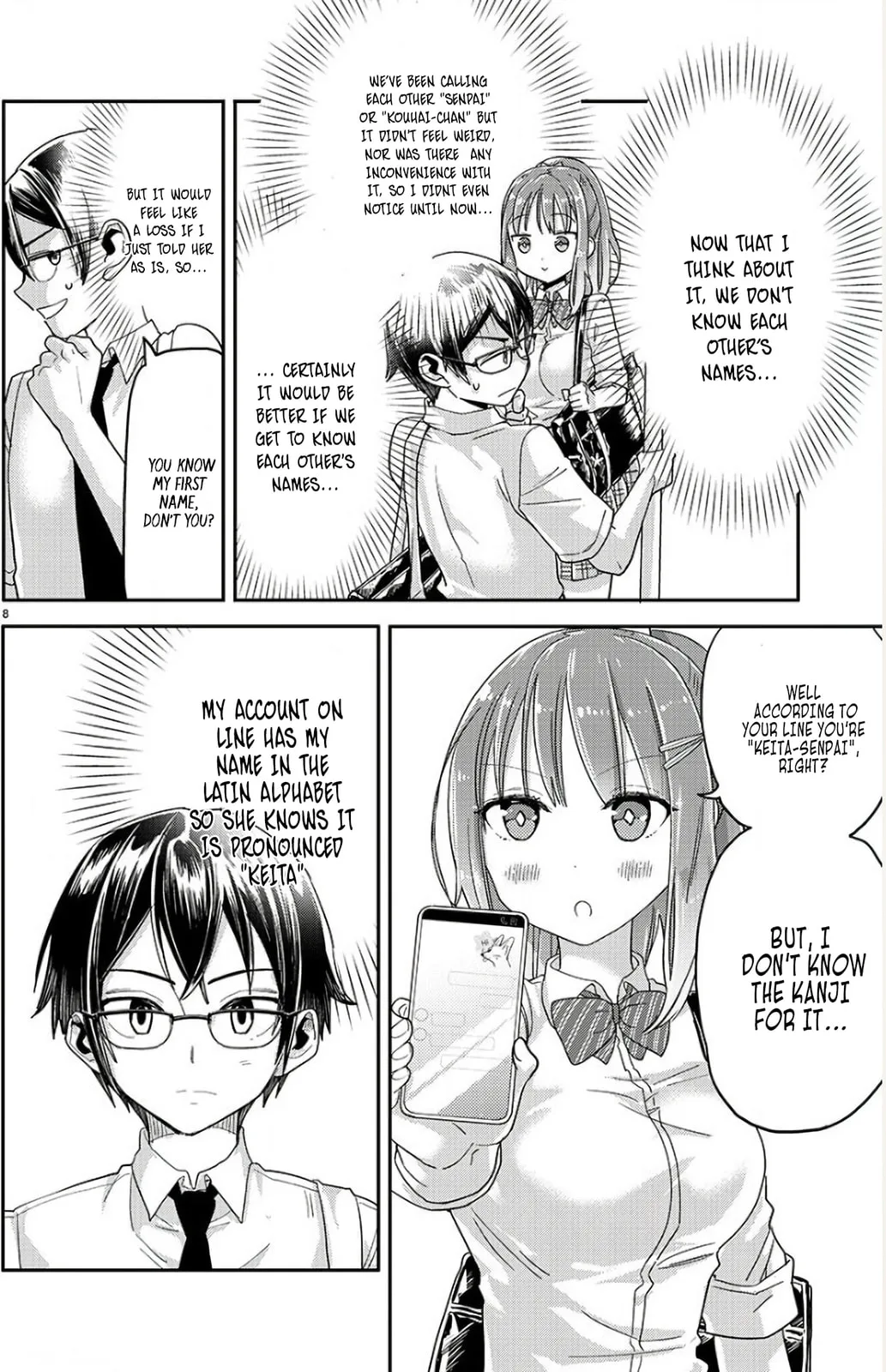100 Things I Didn’t Know About My Senpai - Chapter 4 - Page 8