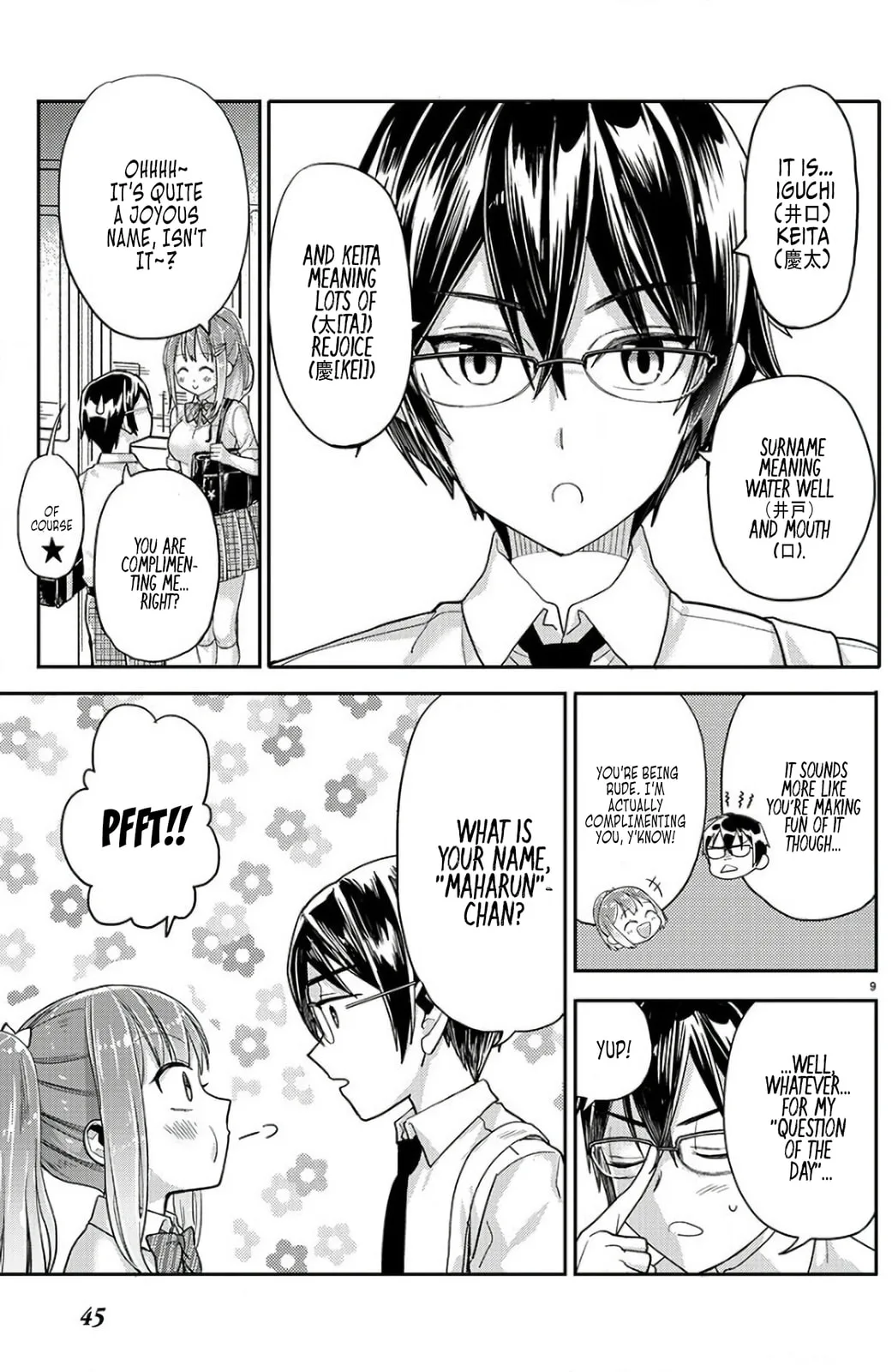 100 Things I Didn’t Know About My Senpai - Chapter 4 - Page 9