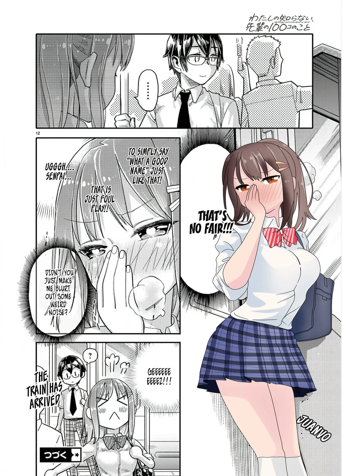 100 Things I Didn’t Know About My Senpai - Chapter 4 - Page 12