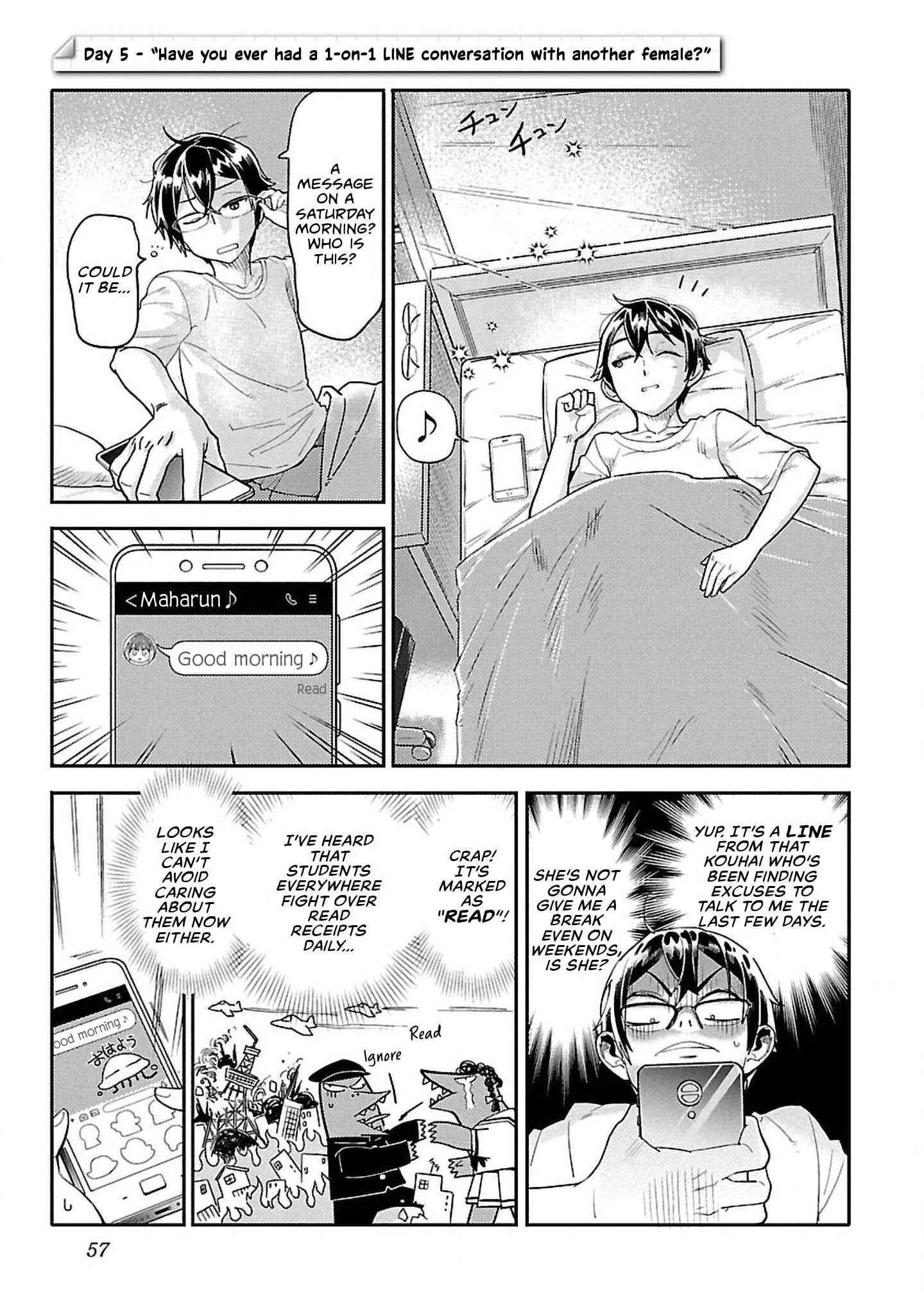 100 Things I Didn’t Know About My Senpai - Chapter 5 - Page 1