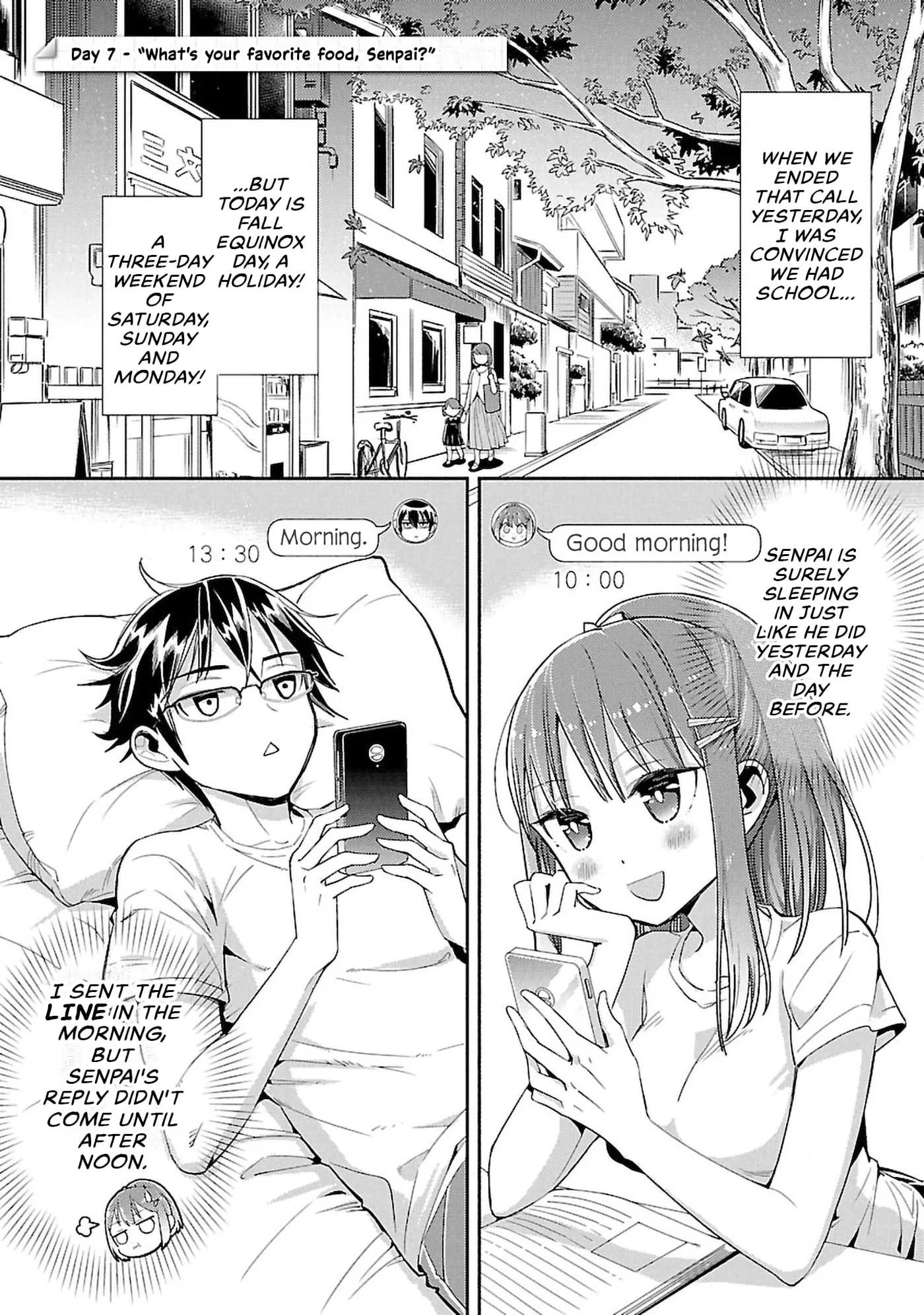 100 Things I Didn’t Know About My Senpai - Chapter 7 - Page 1