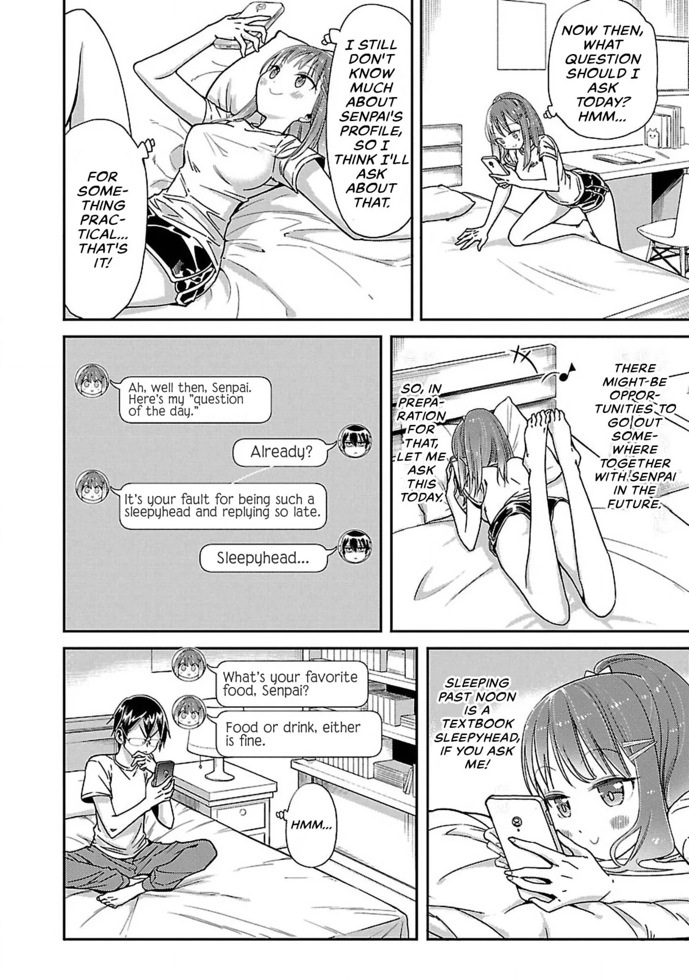 100 Things I Didn’t Know About My Senpai - Chapter 7 - Page 2