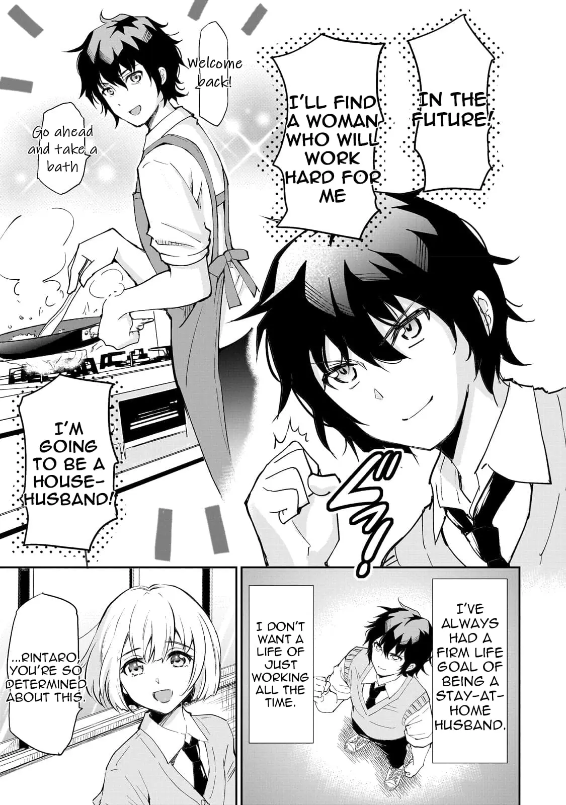 Isshou Hatarakitakunai Ore ga Classmate no Daininki Idol ni Natsukaretara - Chapter 1 - Page 9