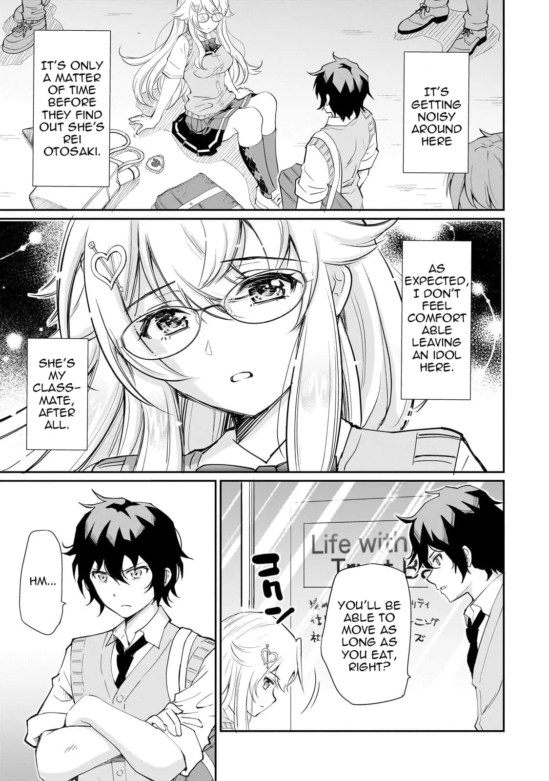 Isshou Hatarakitakunai Ore ga Classmate no Daininki Idol ni Natsukaretara - Chapter 2 - Page 3