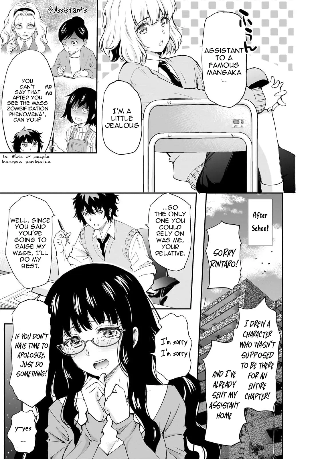 Isshou Hatarakitakunai Ore ga Classmate no Daininki Idol ni Natsukaretara - Chapter 3 - Page 9