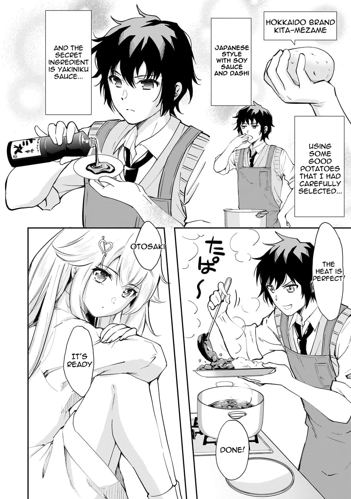 Isshou Hatarakitakunai Ore ga Classmate no Daininki Idol ni Natsukaretara - Chapter 4.1 - Page 4