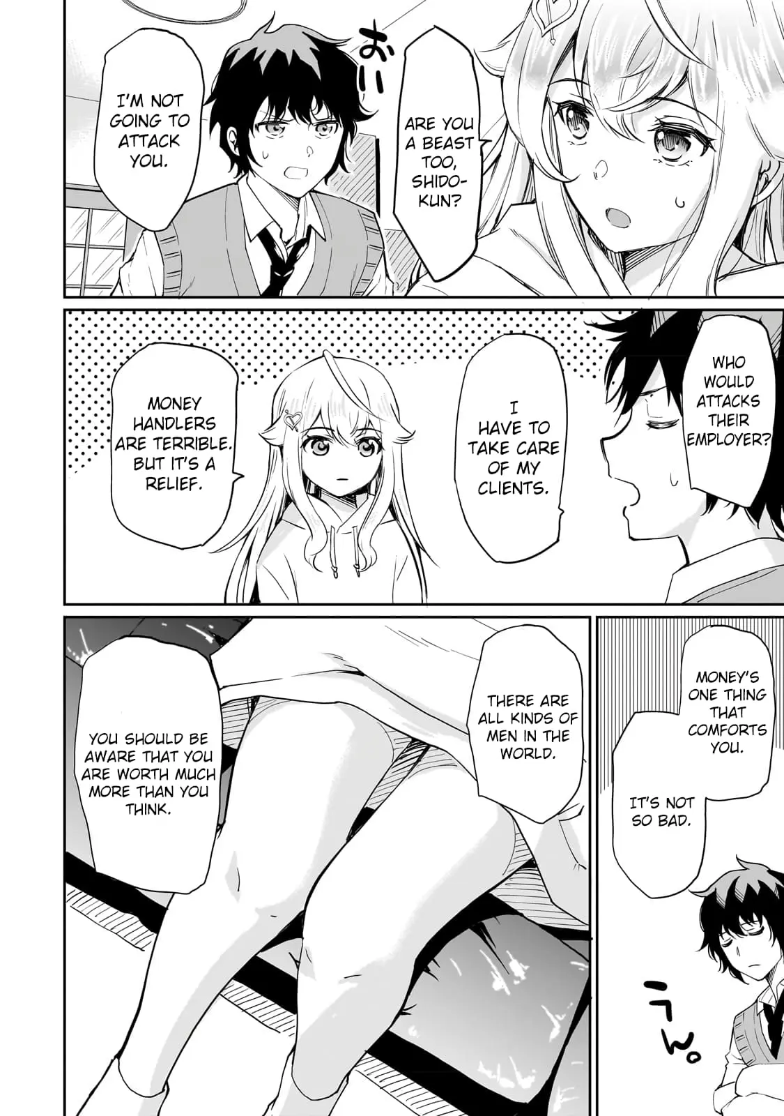 Isshou Hatarakitakunai Ore ga Classmate no Daininki Idol ni Natsukaretara - Chapter 4.2 - Page 4