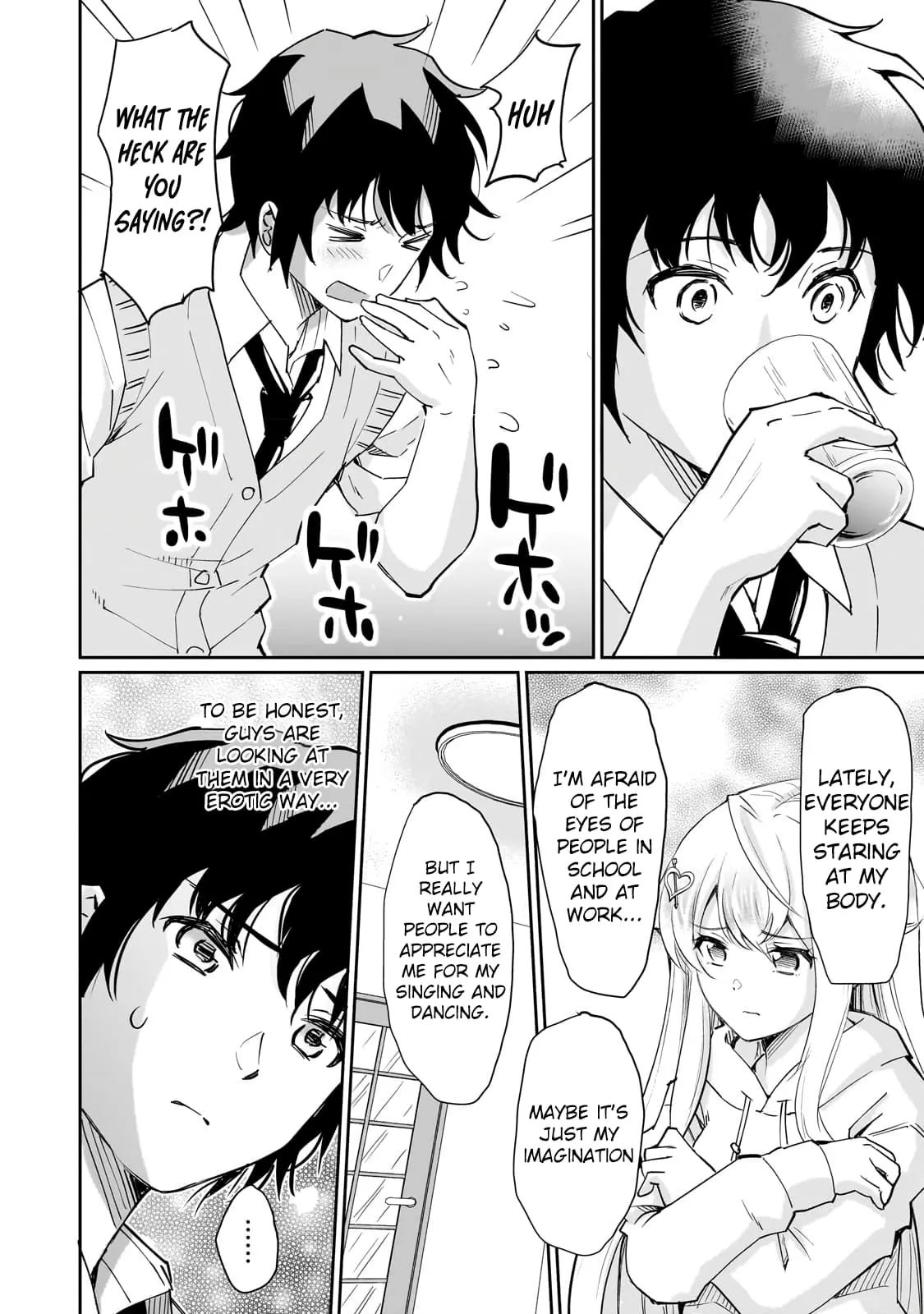 Isshou Hatarakitakunai Ore ga Classmate no Daininki Idol ni Natsukaretara - Chapter 4.2 - Page 6