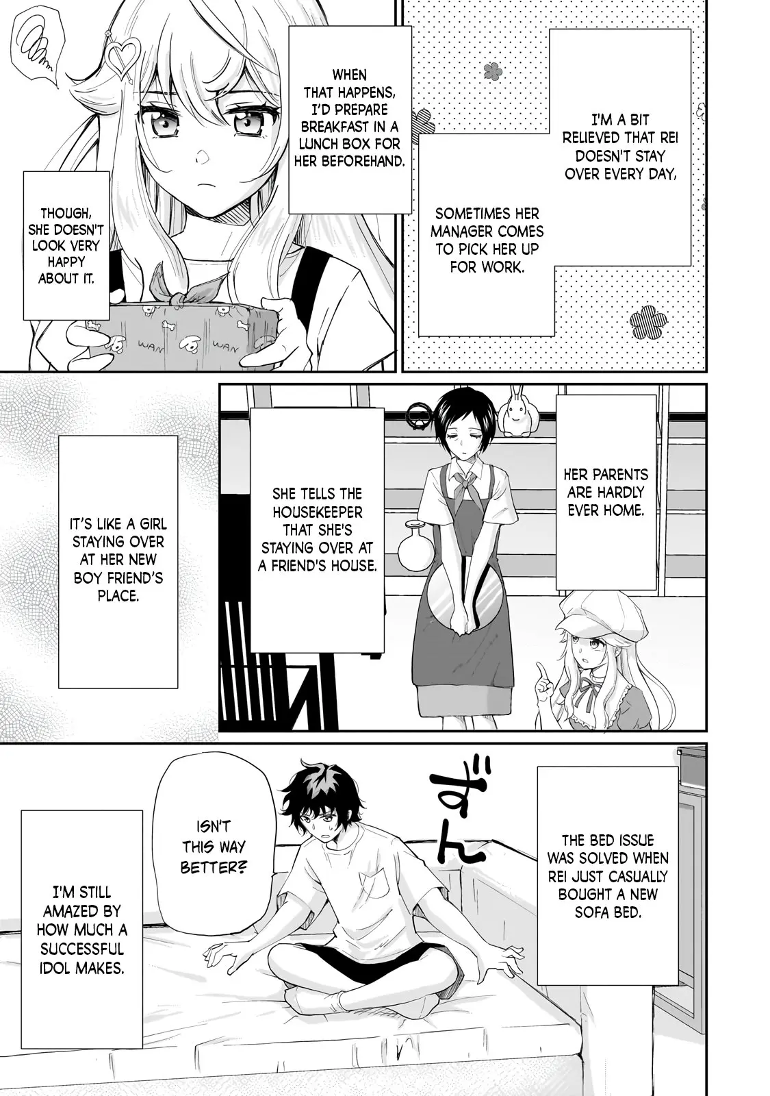 Isshou Hatarakitakunai Ore ga Classmate no Daininki Idol ni Natsukaretara - Chapter 6 - Page 7