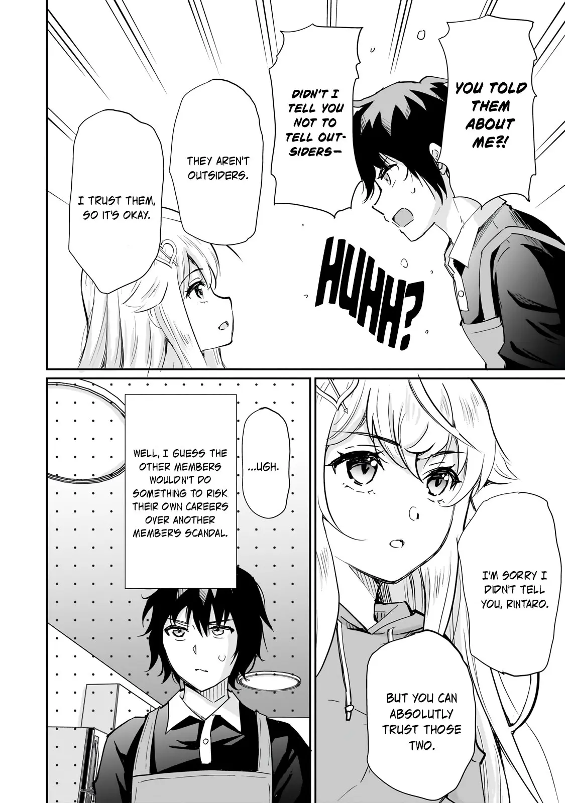 Isshou Hatarakitakunai Ore ga Classmate no Daininki Idol ni Natsukaretara - Chapter 6 - Page 24