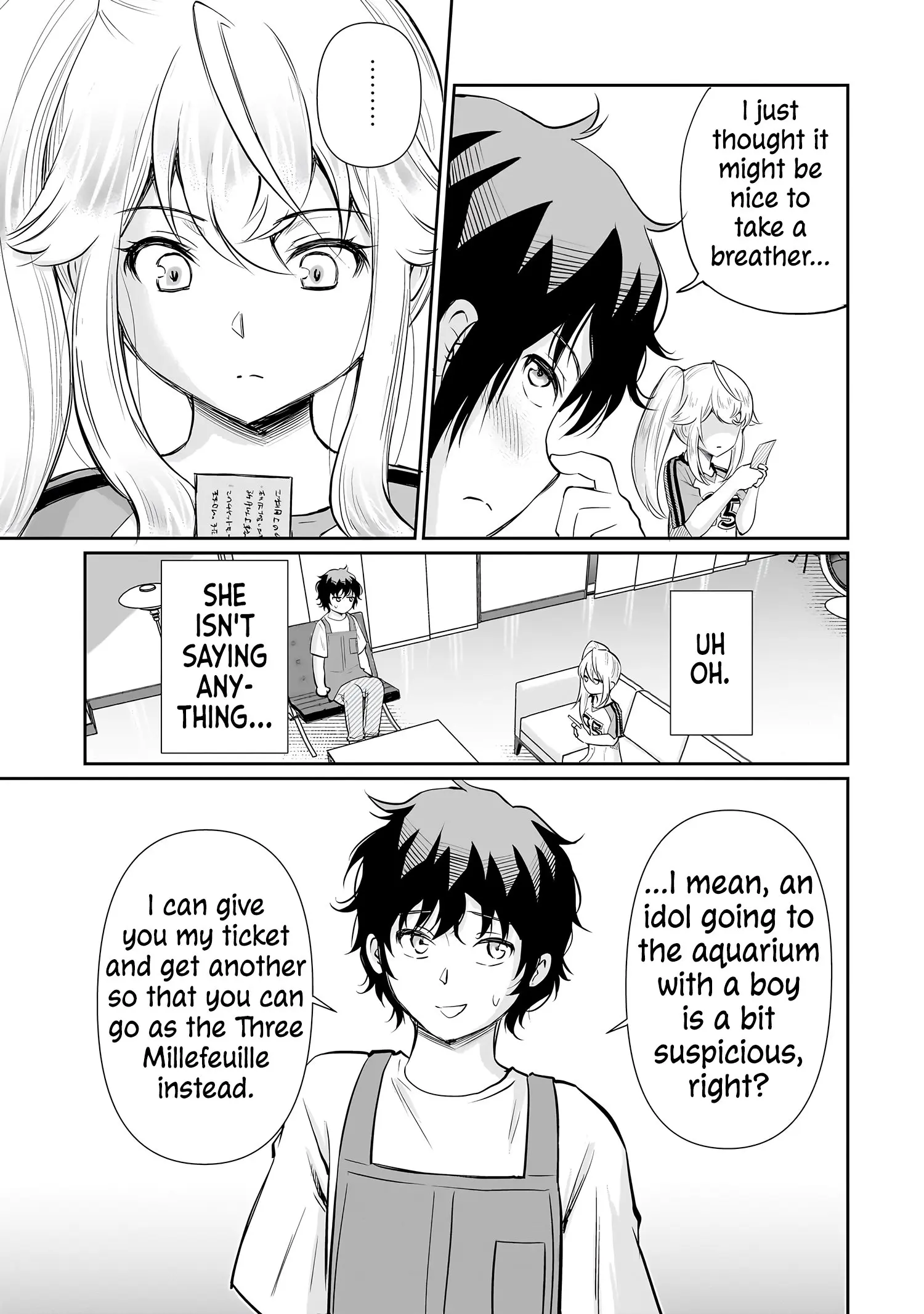 Isshou Hatarakitakunai Ore ga Classmate no Daininki Idol ni Natsukaretara - Chapter 17 - Page 23