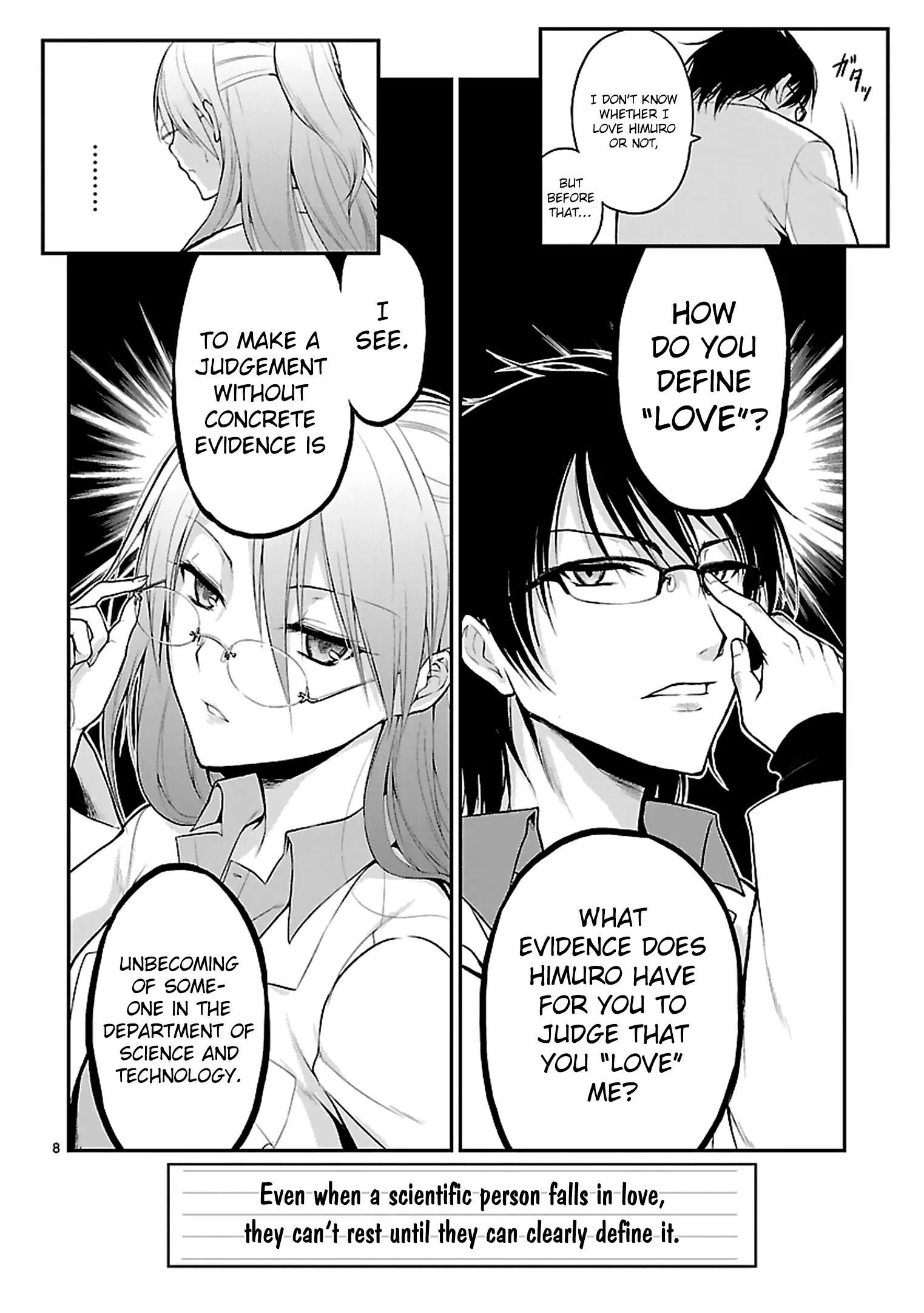 Rikei ga Koi ni Ochita no de Shoumei shitemita - Chapter 1 - Page 7