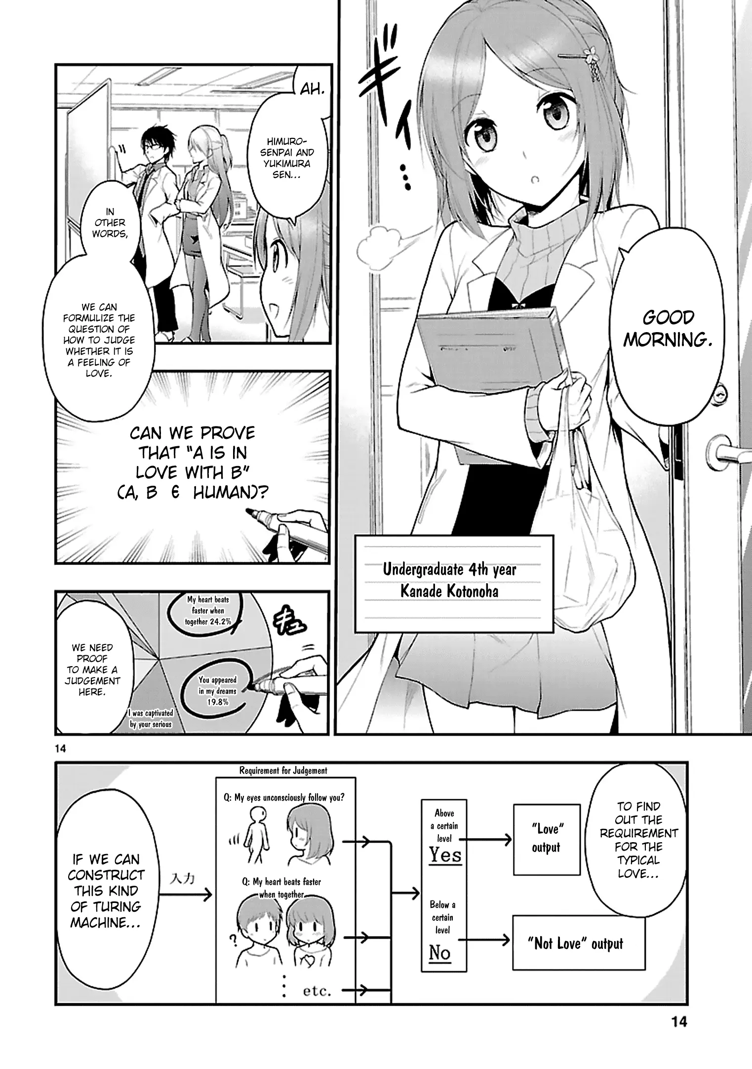 Rikei ga Koi ni Ochita no de Shoumei shitemita - Chapter 1 - Page 13